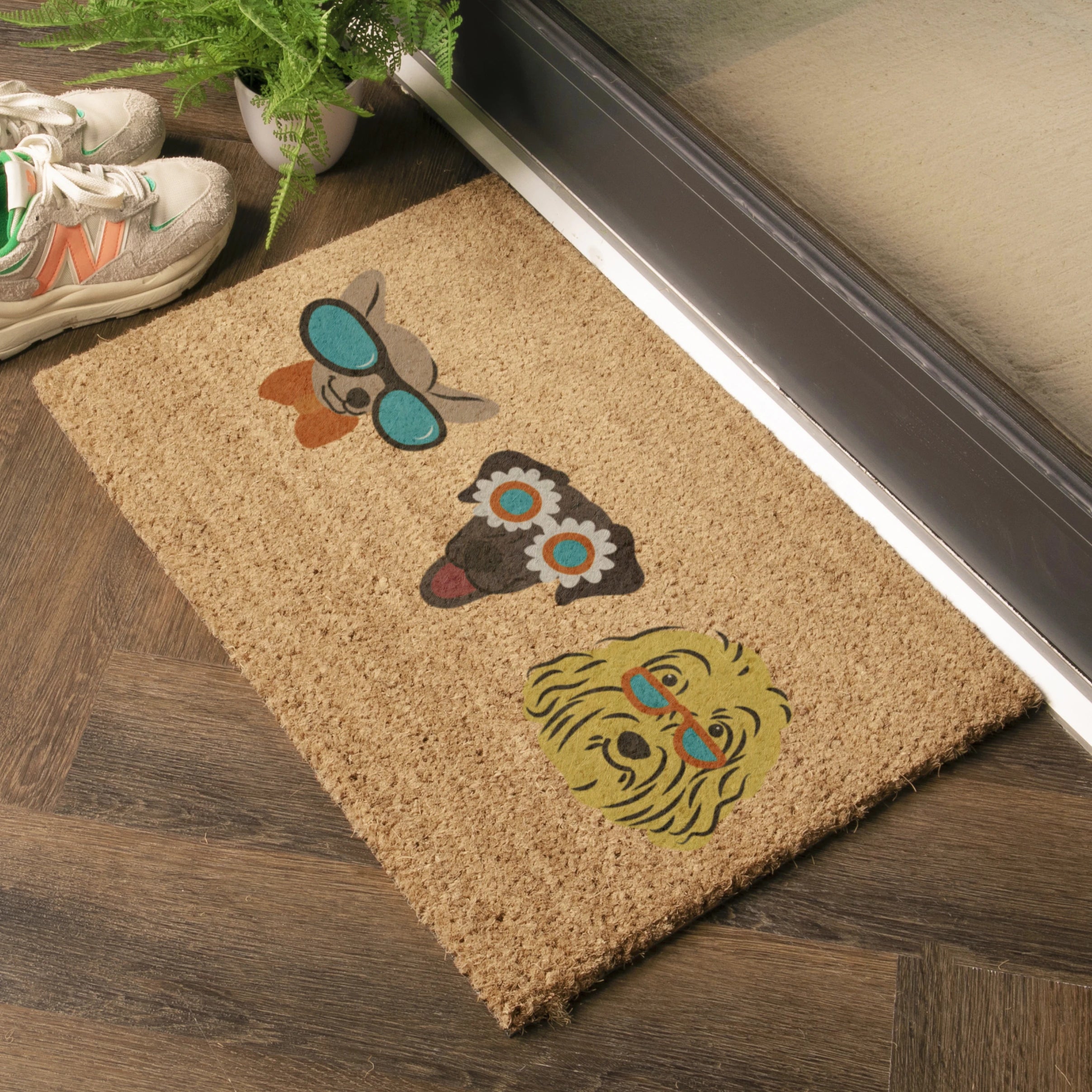 Cool Dogs Coir Doormat