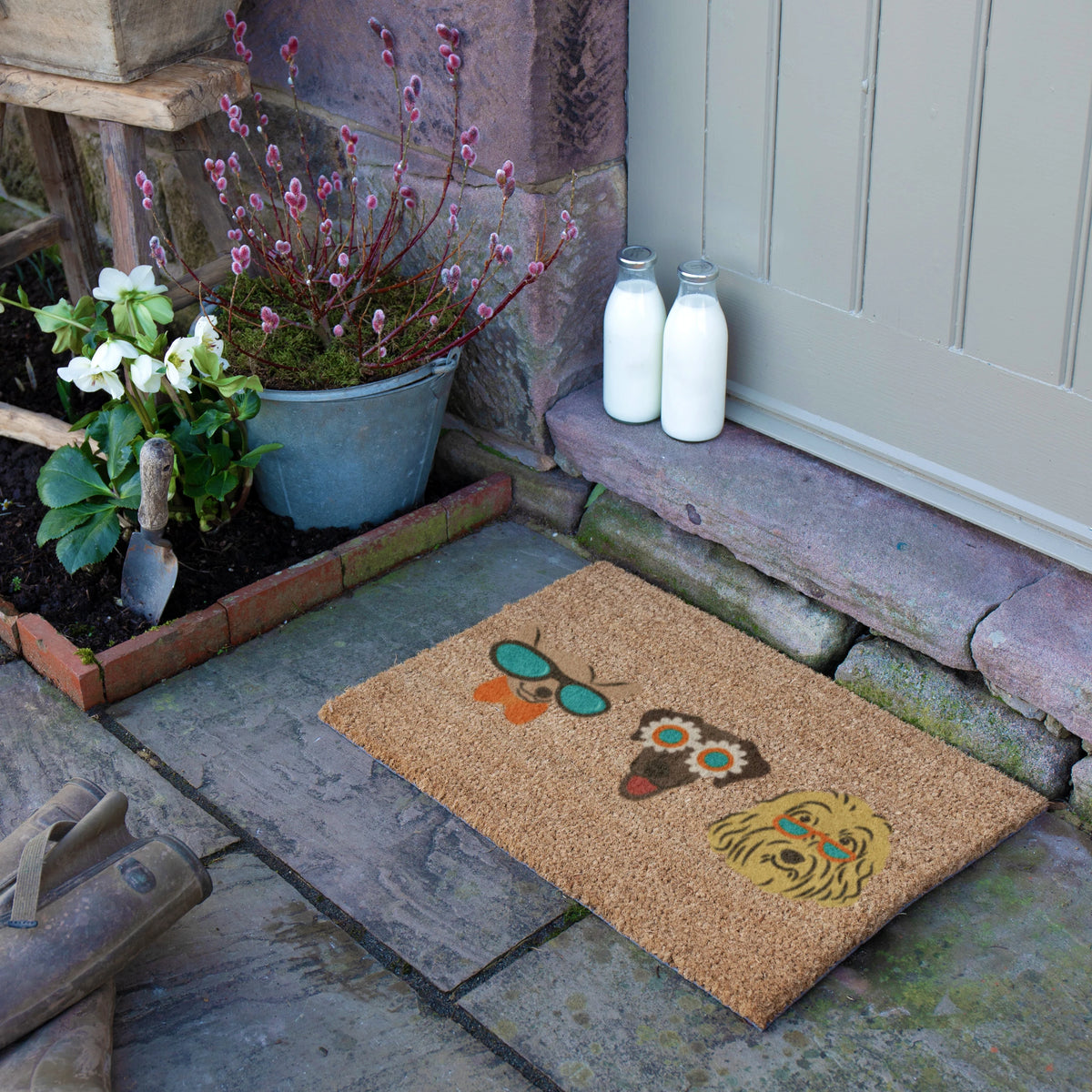 Cool Dogs Coir Doormat