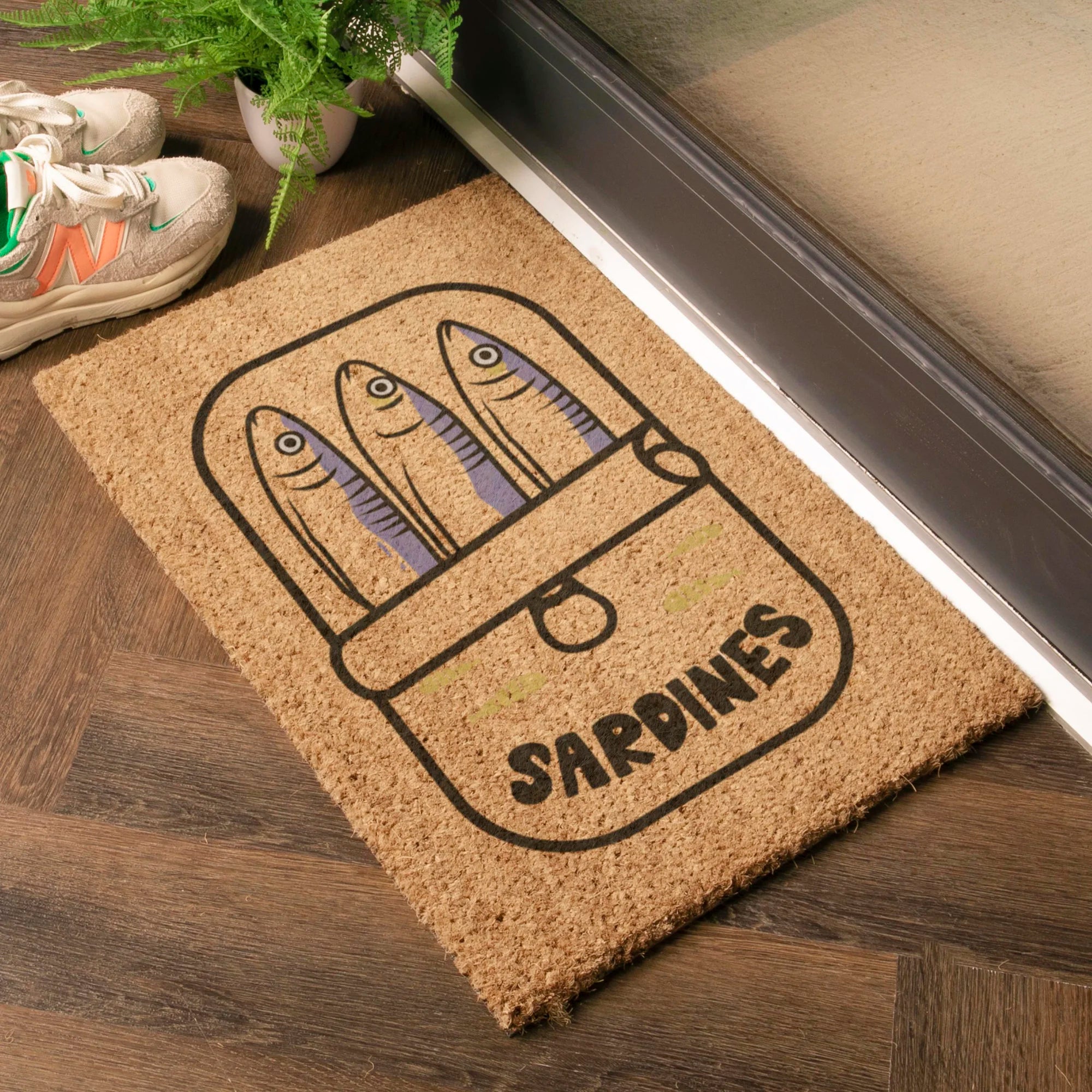 Sardine Tin Coir Doormat