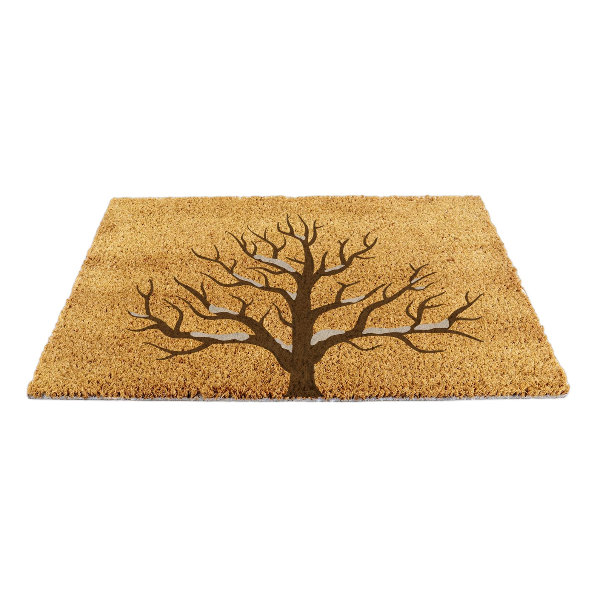 Snowy Tree Doormat