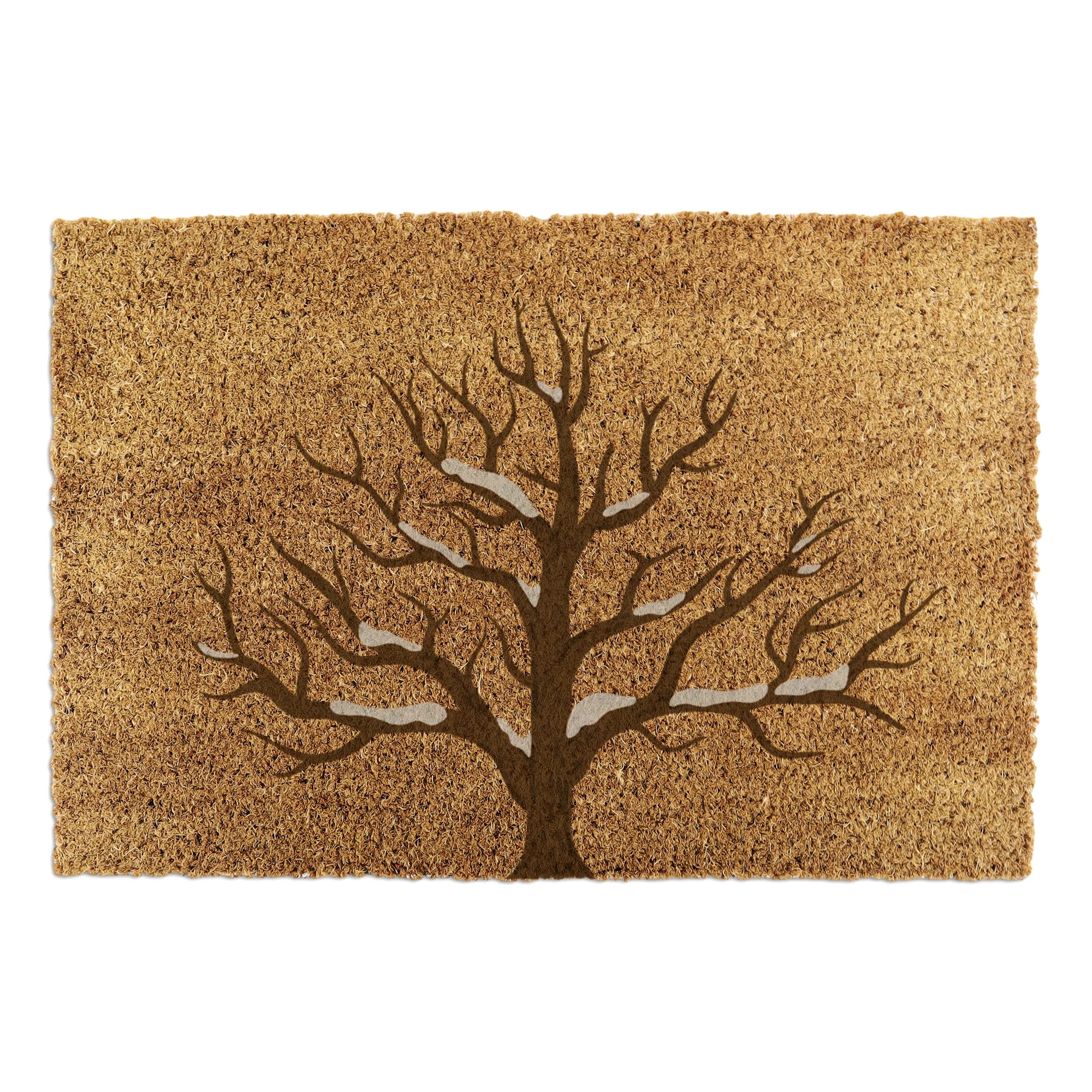 Snowy Tree Doormat