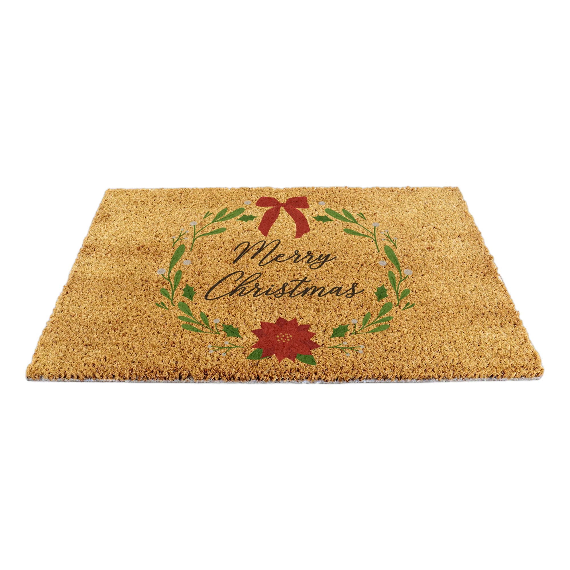 Winter Wreath Doormat
