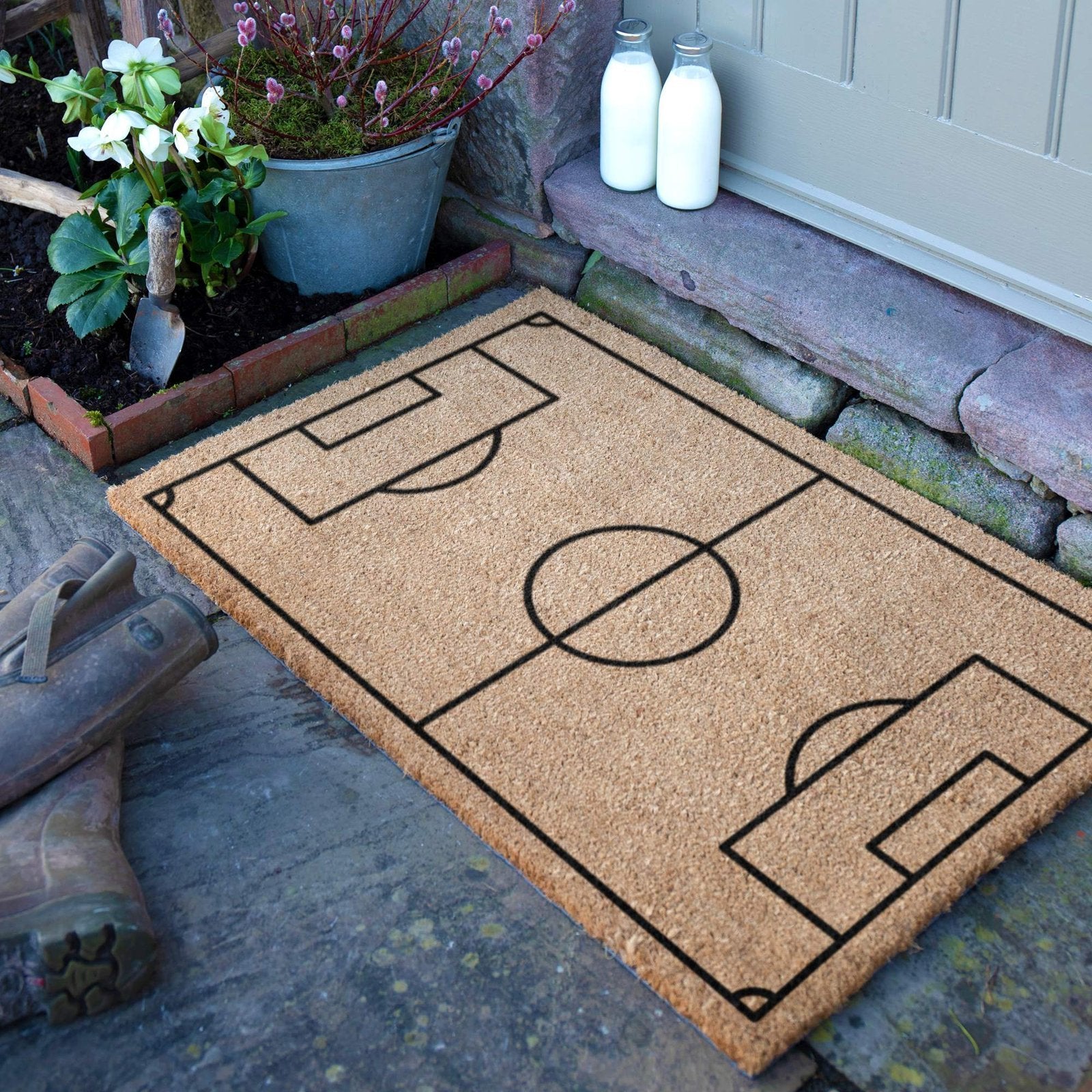 Football Pitch Doormat