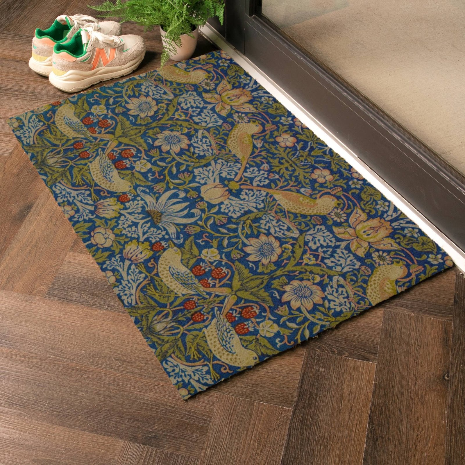 Strawberry Thief William Morris Doormat