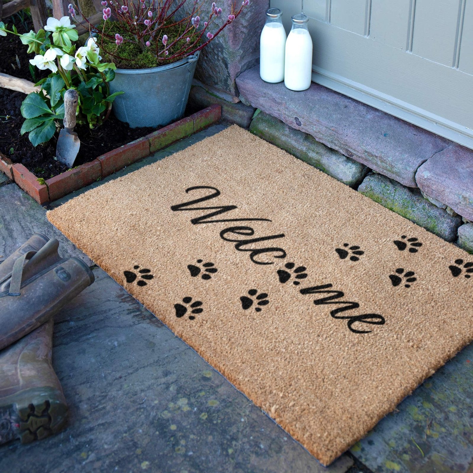 Welcome Paws Doormat