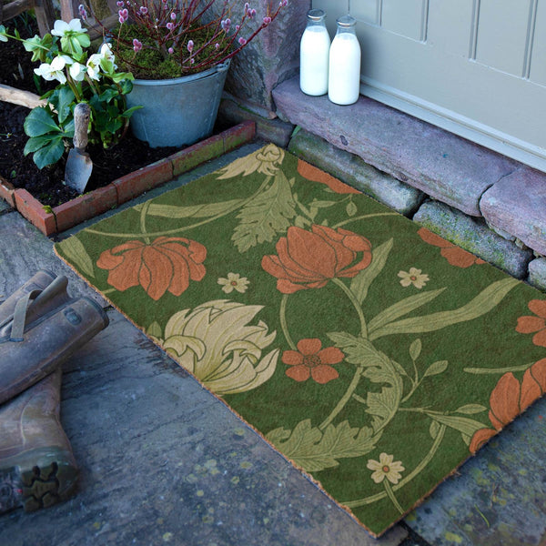 William Morris Rose Doormat