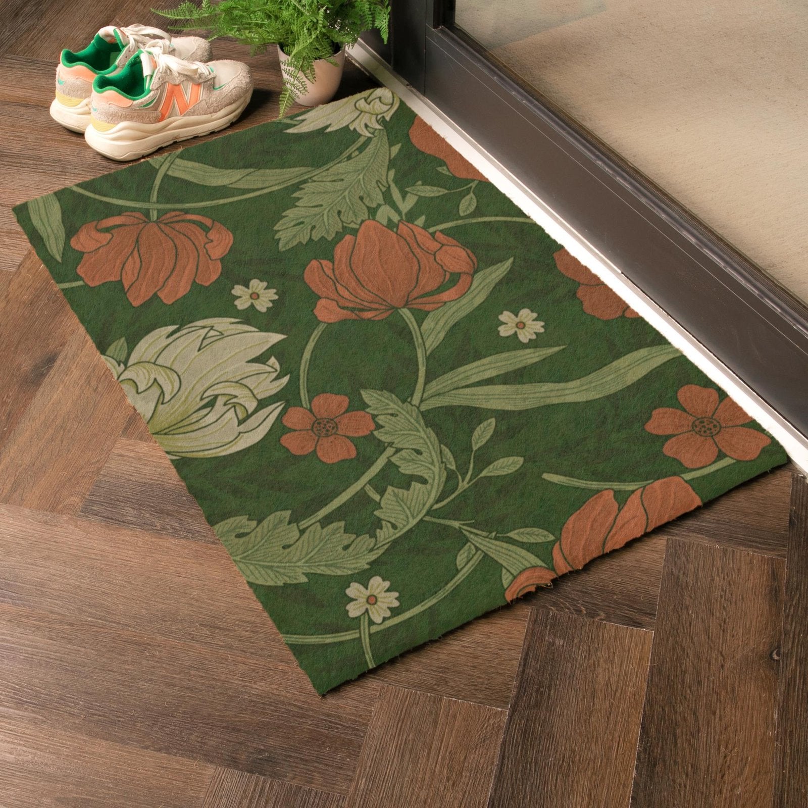 William Morris Rose Doormat