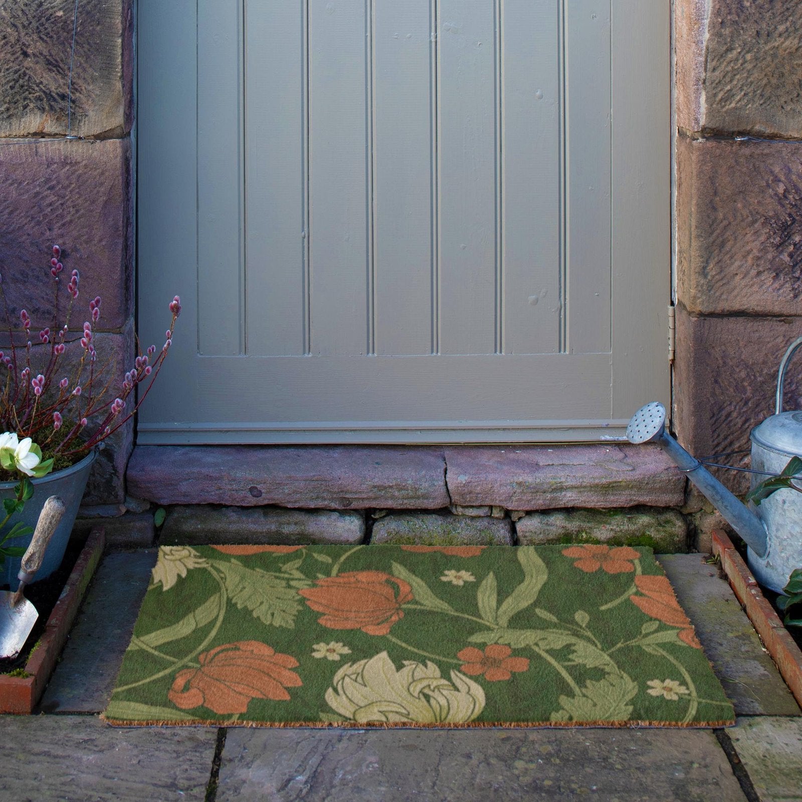 William Morris Rose Doormat