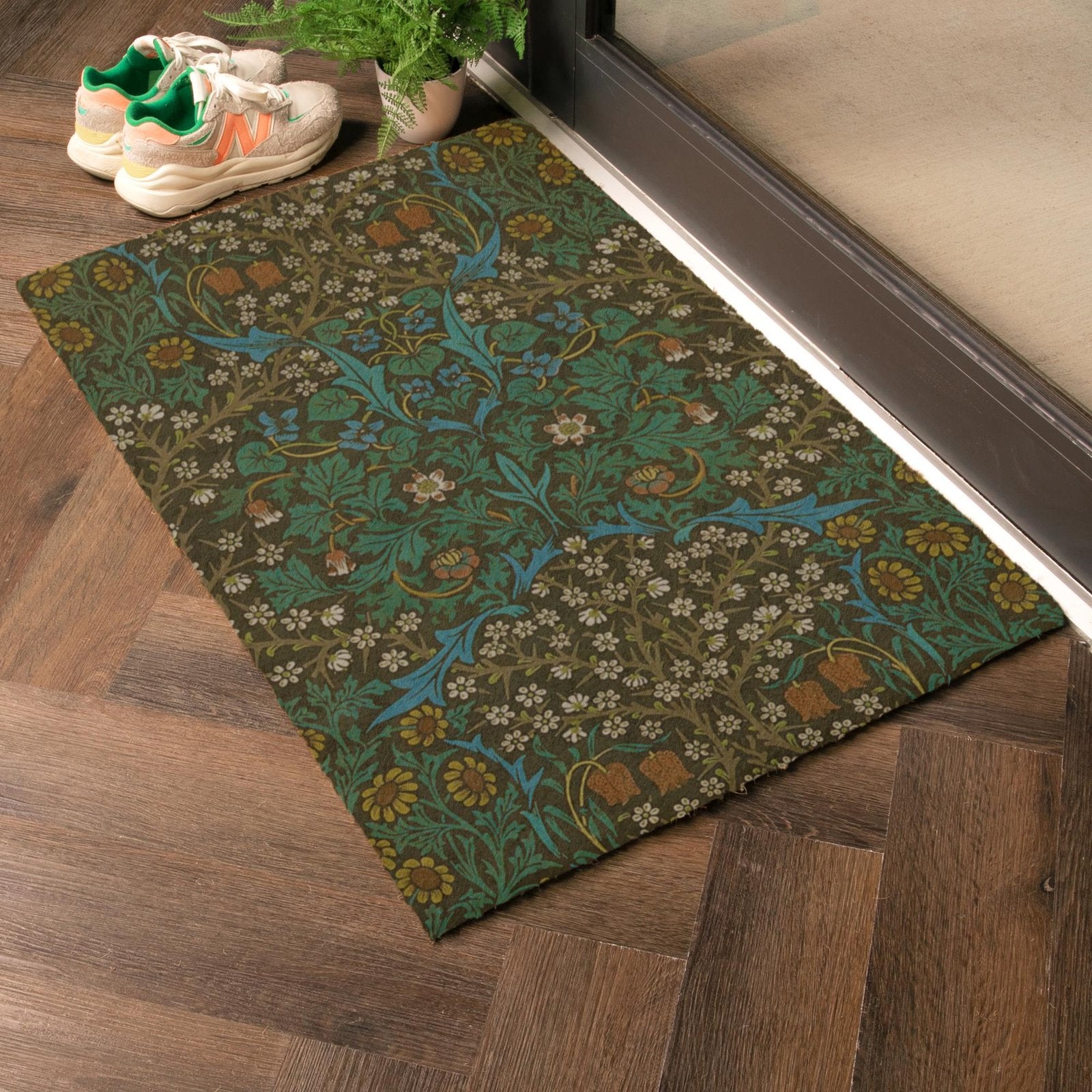 William Morris Tulips Doormat