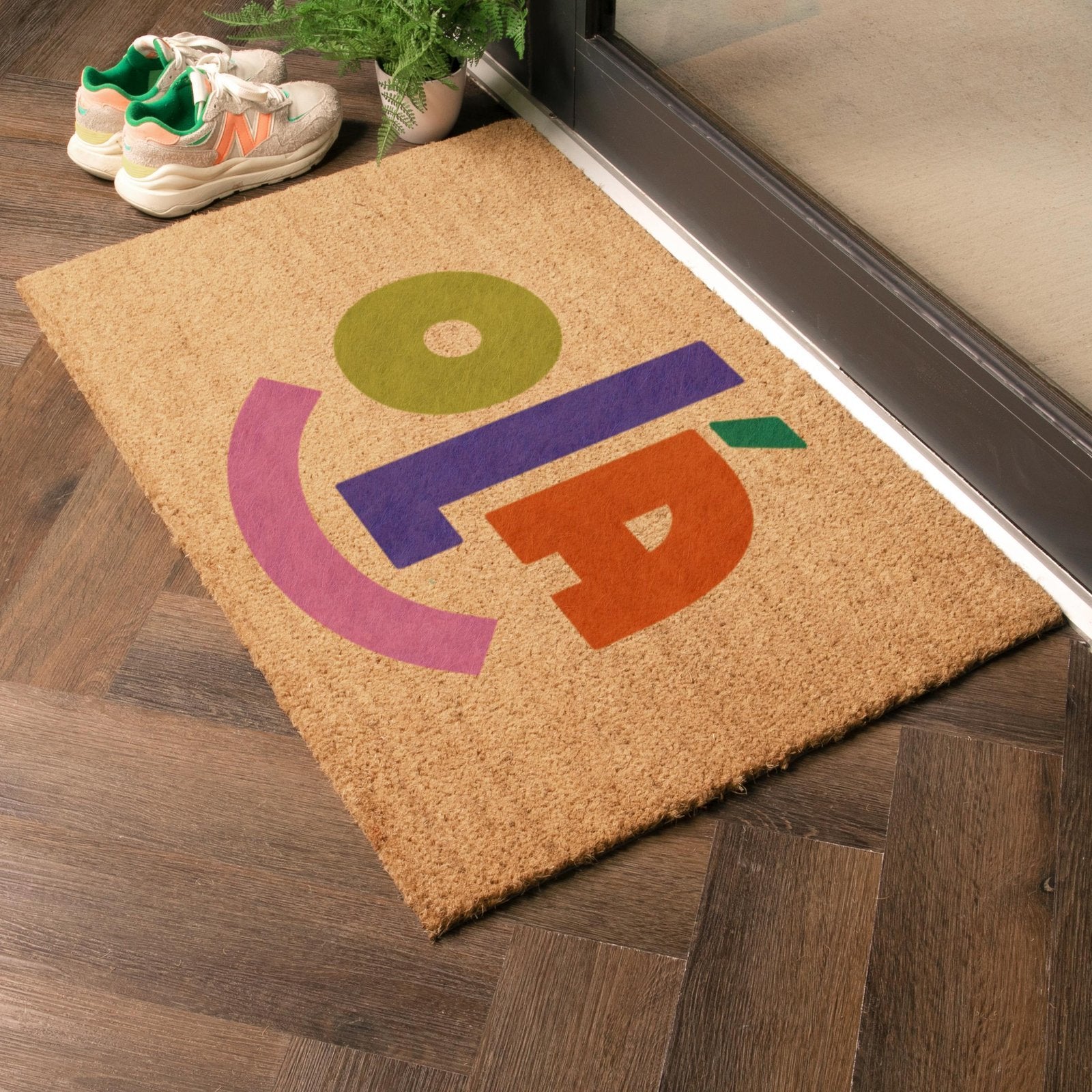 Elizabeth Olwen Ola Coir Doormat
