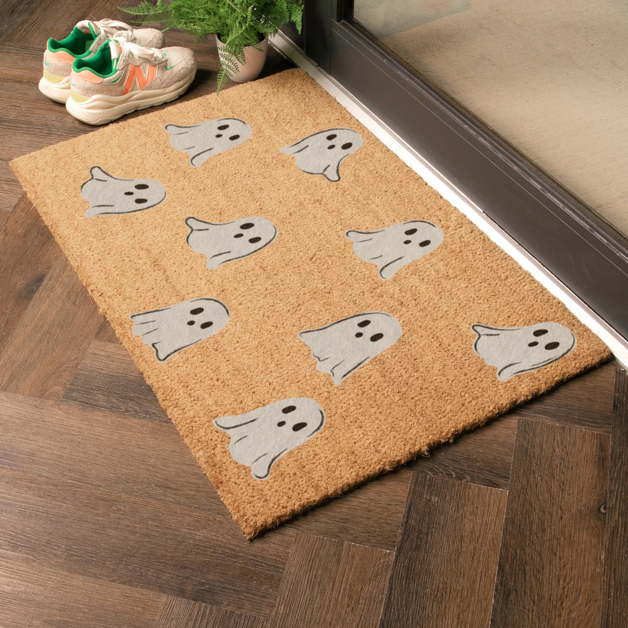 Ghost Pattern Doormat