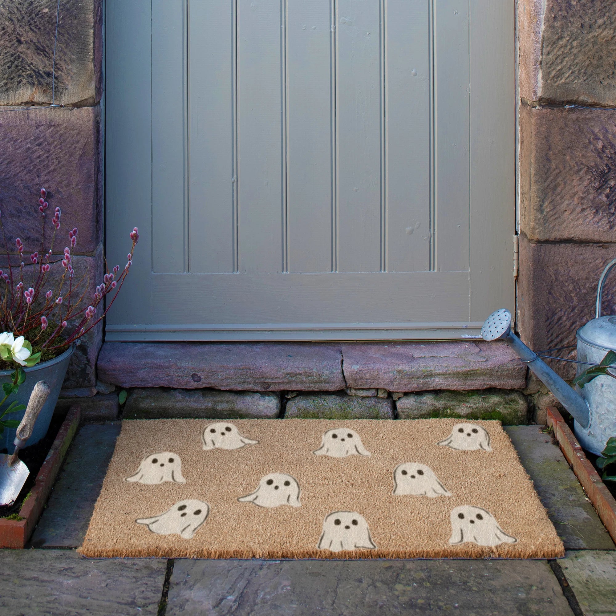 Ghost Pattern Doormat