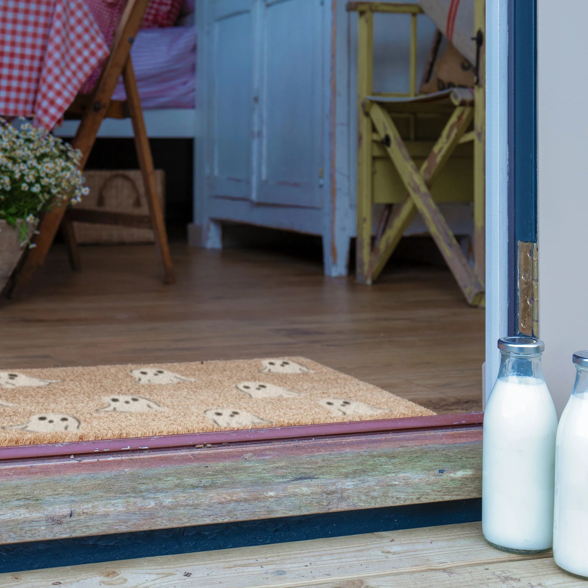 Ghost Pattern Doormat