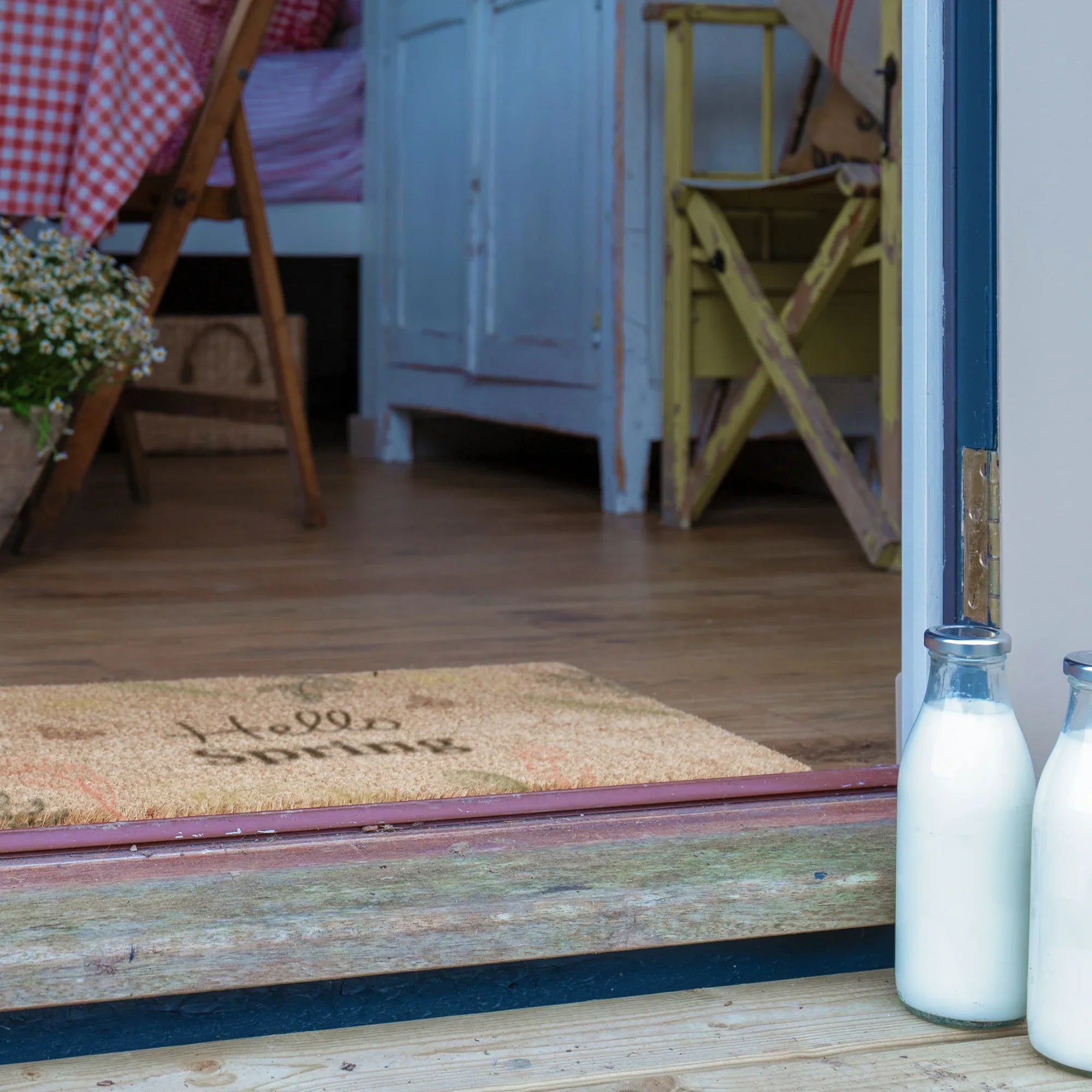 Hello Spring Doormat