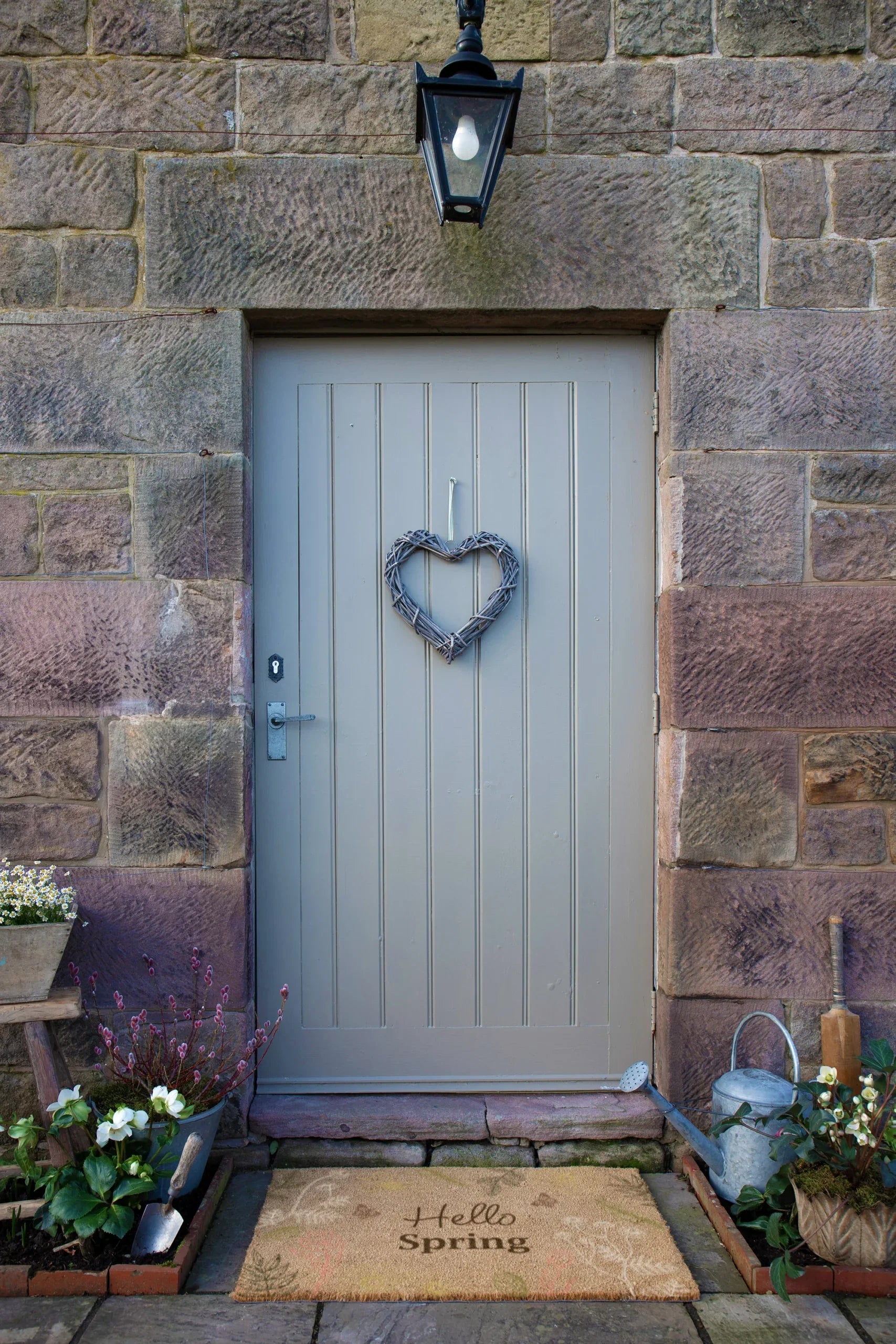 Hello Spring Doormat