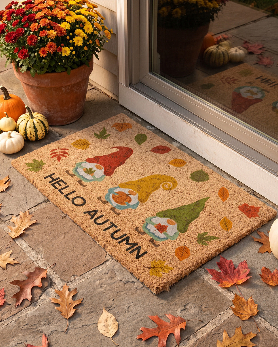 Autumn Gonks Doormat (60x40cm)