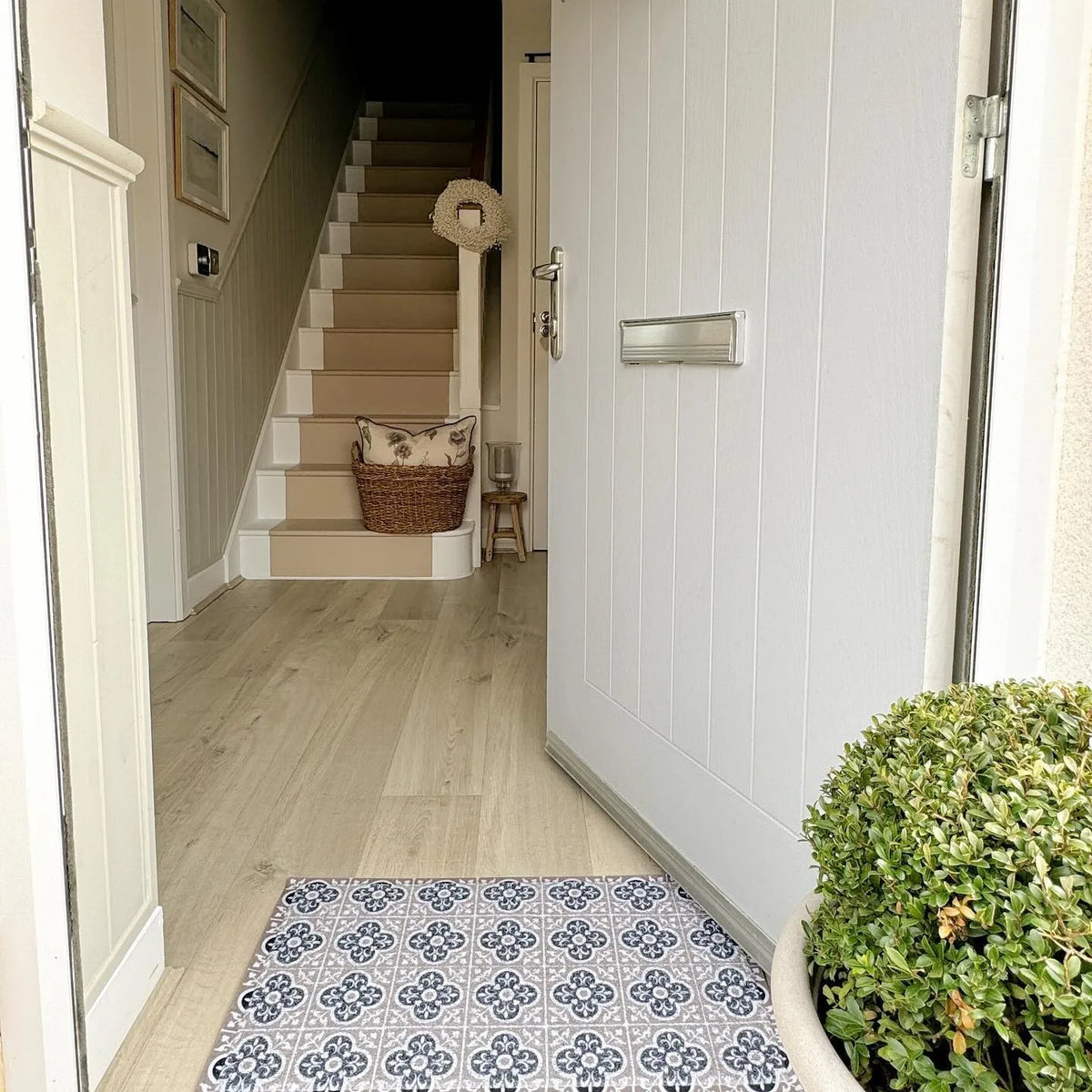 Beige Mosaic Doormat