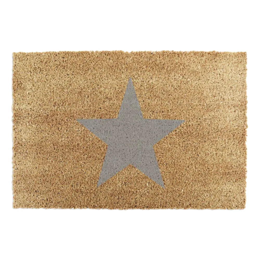 Country Star Large Grey Doormat