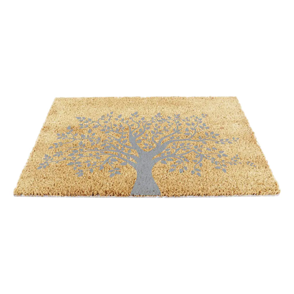 Country Large Tree of Life Grey Doormat
