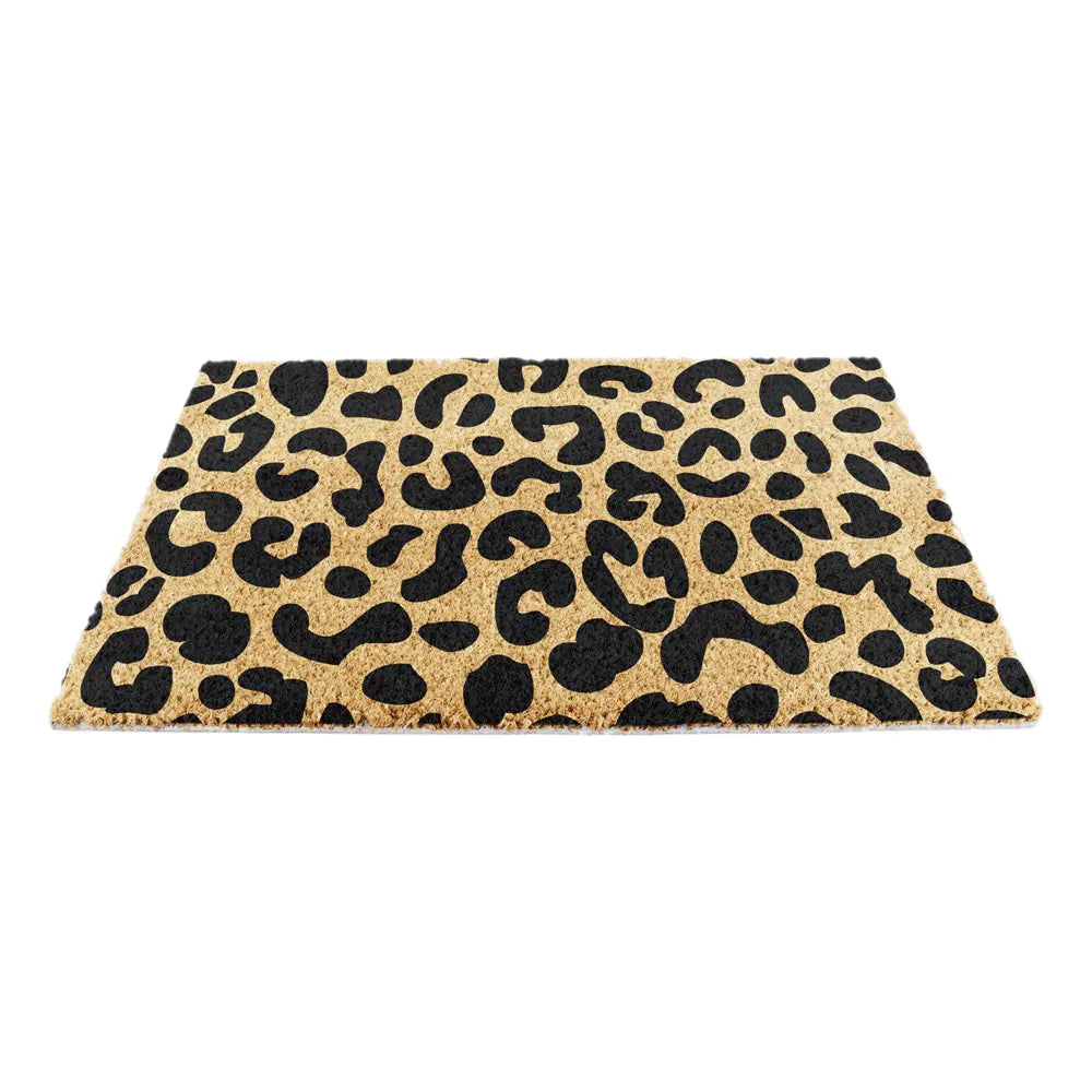 Extra Large Leopard Print Doormat
