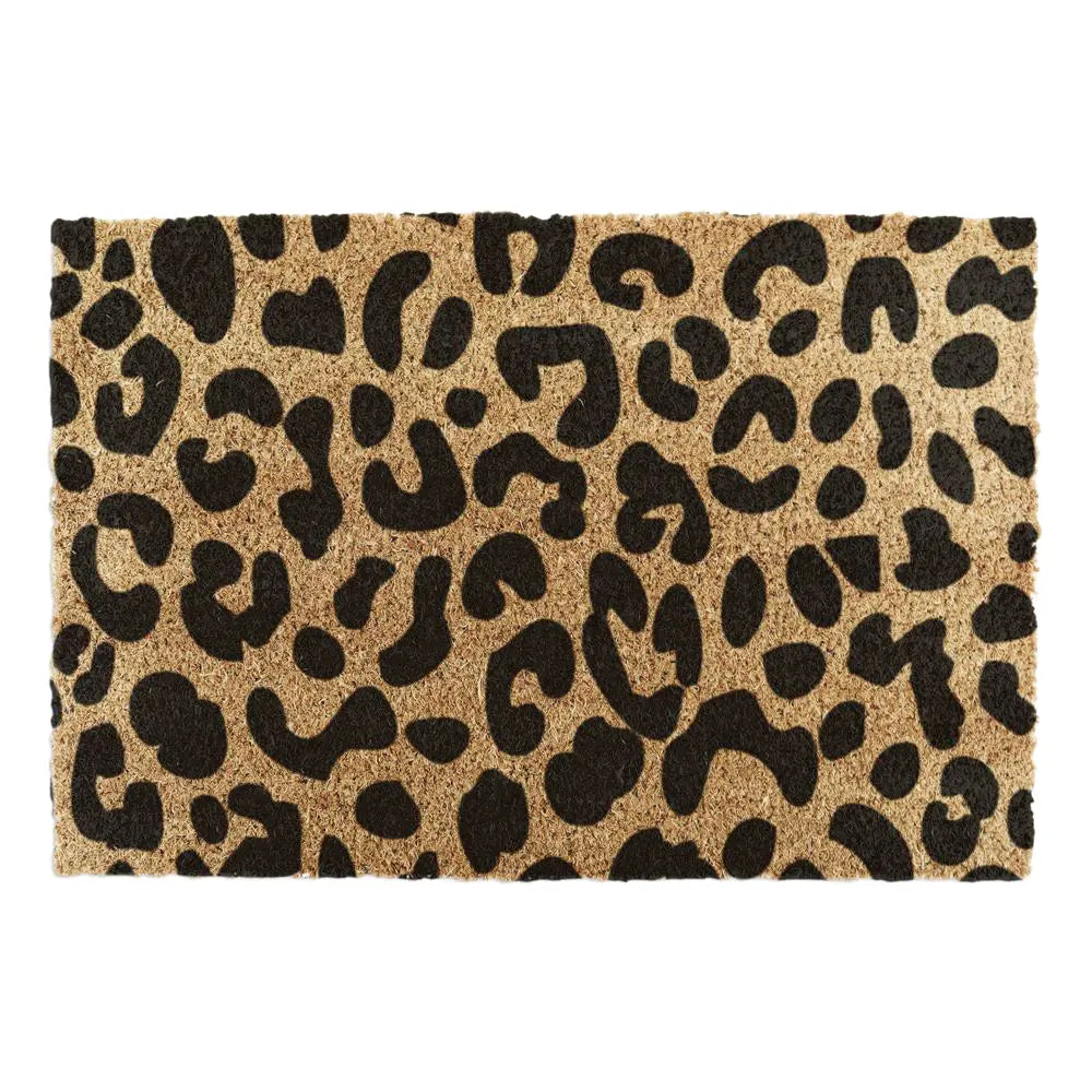 Extra Large Leopard Print Doormat