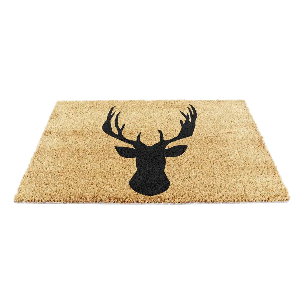 Country Stags Head Extra Large Doormat