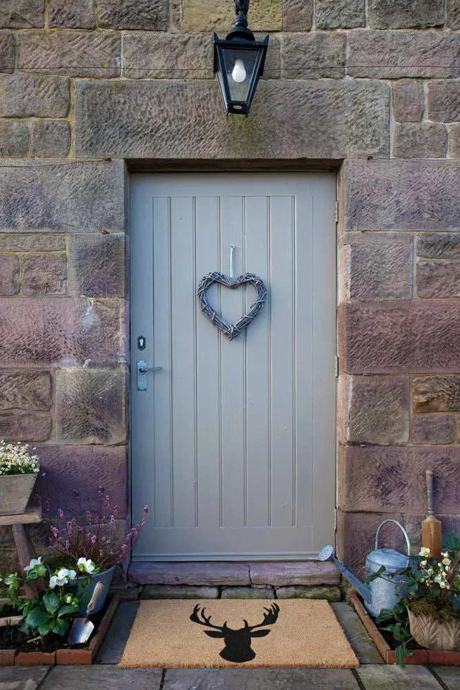 Country Stags Head Extra Large Doormat