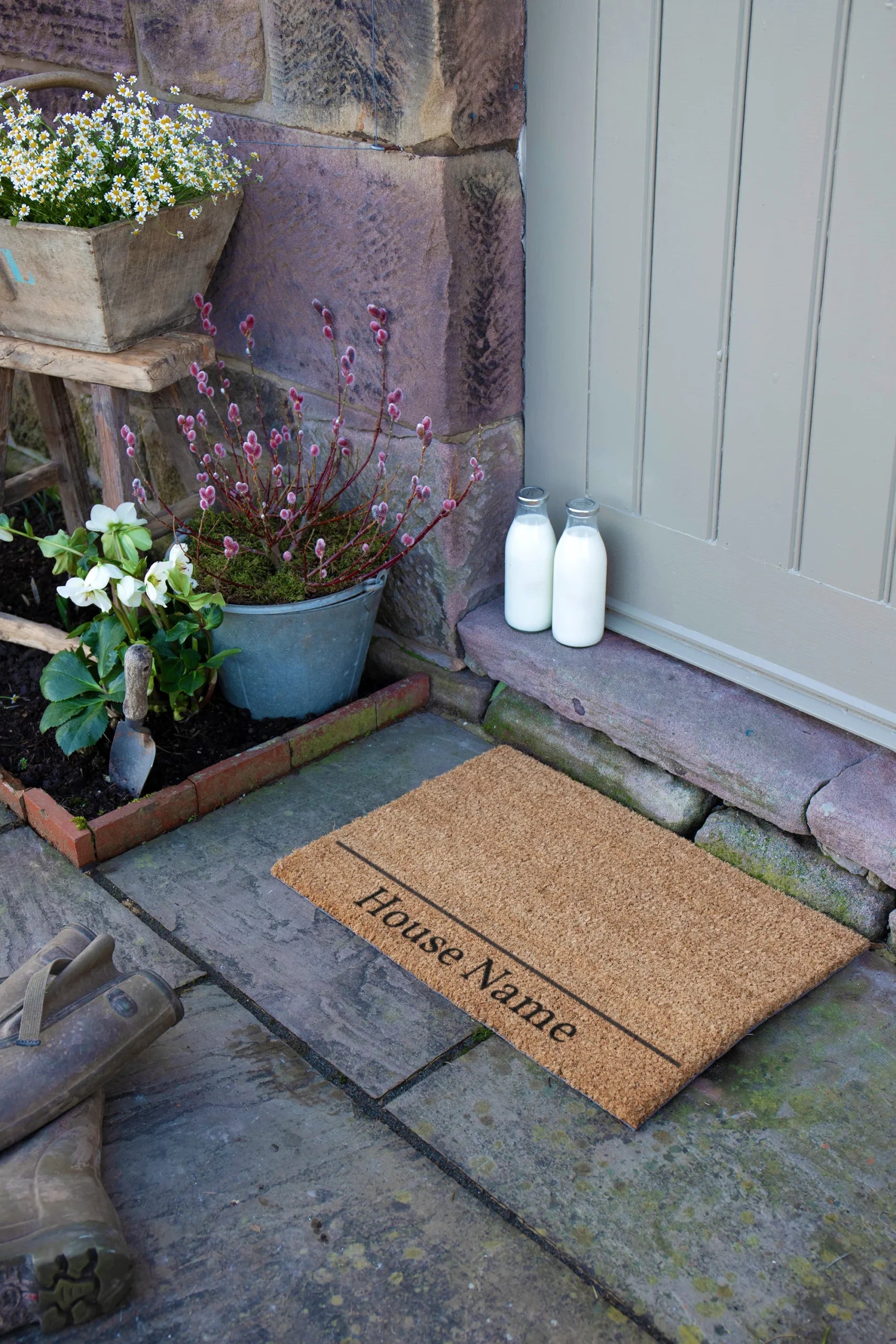 House Name Personalised Door Mat
