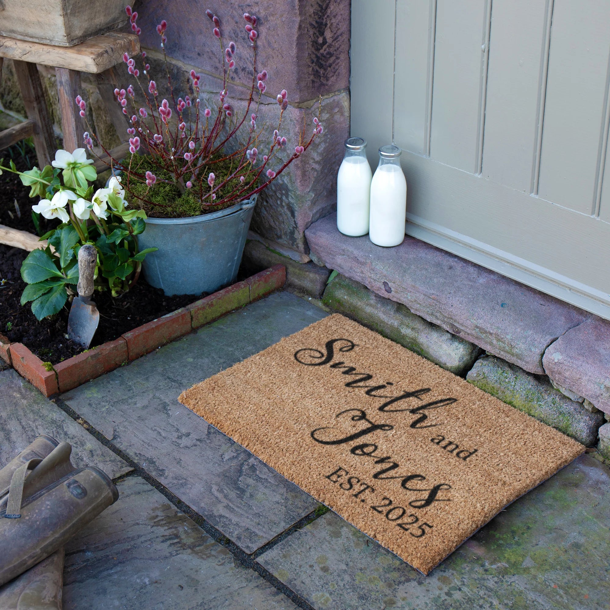 First Home Custom Doormat