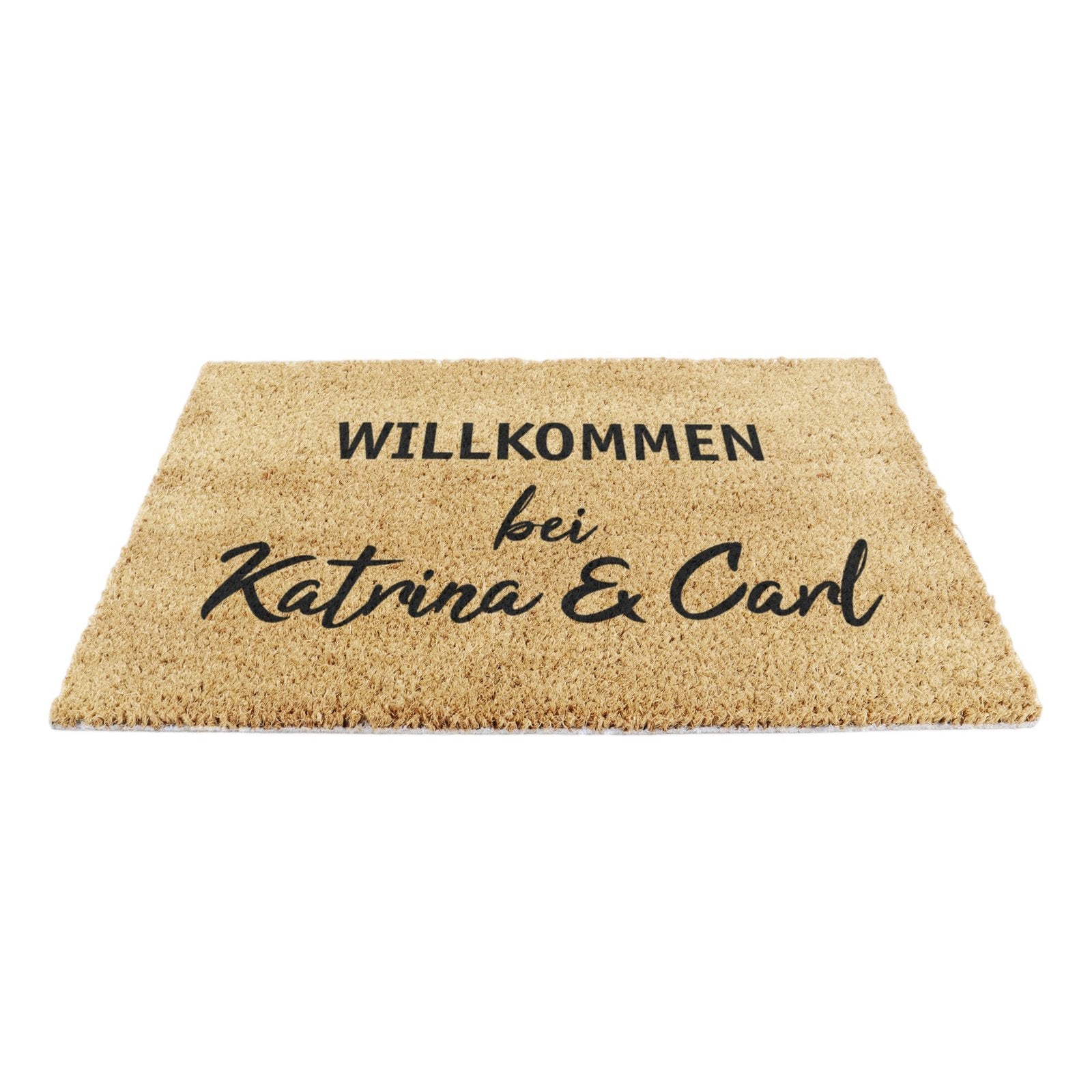 Willkommen Personalisierte Namen Fußmatte Doormat (60 x 40cm)
