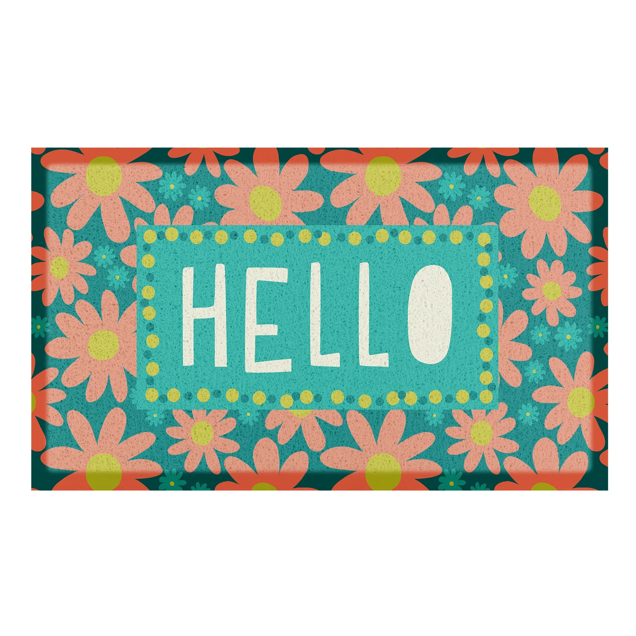 Hello Flowers Doormat x Anna Treliving