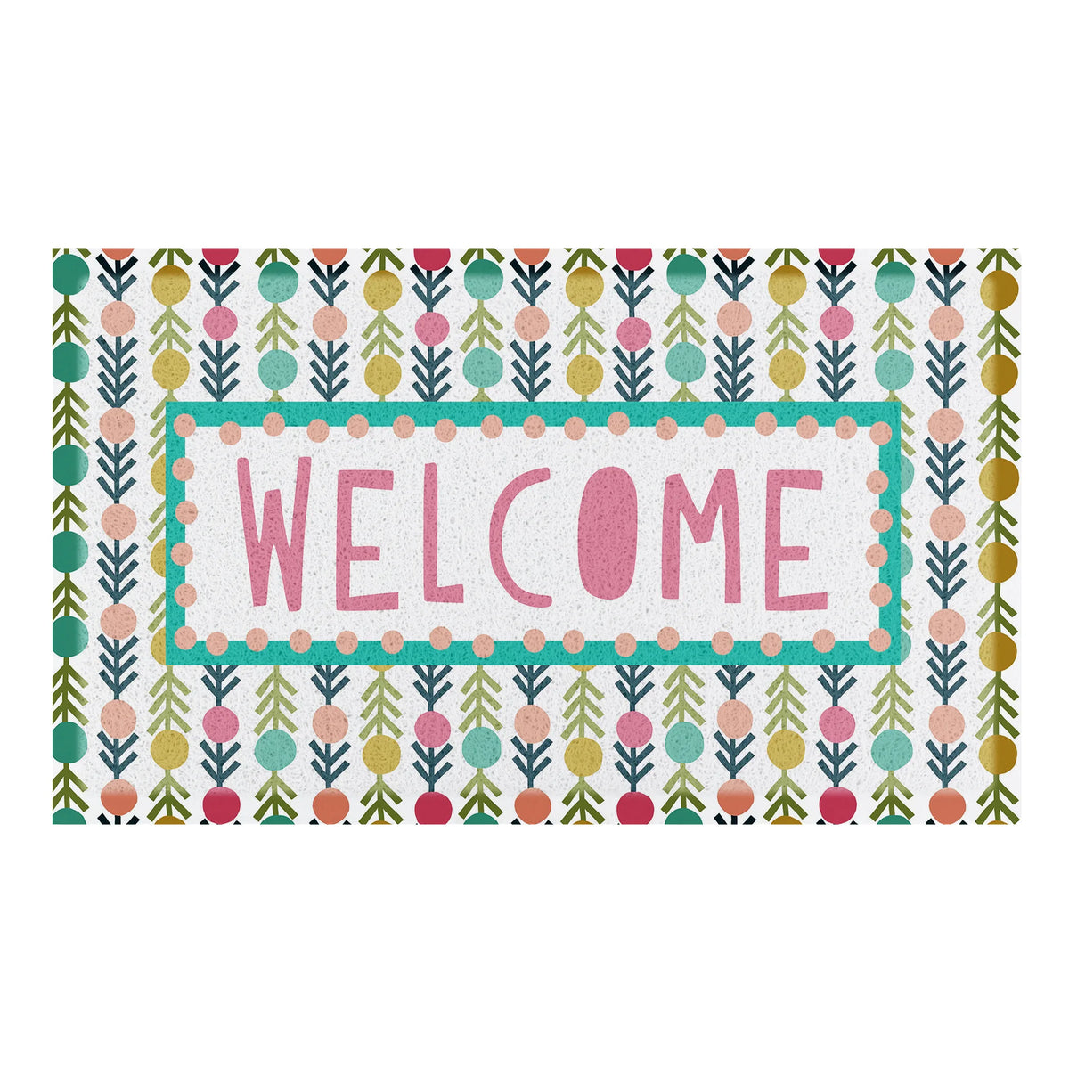 Welcome Colourful Doormat x Anna Treliving