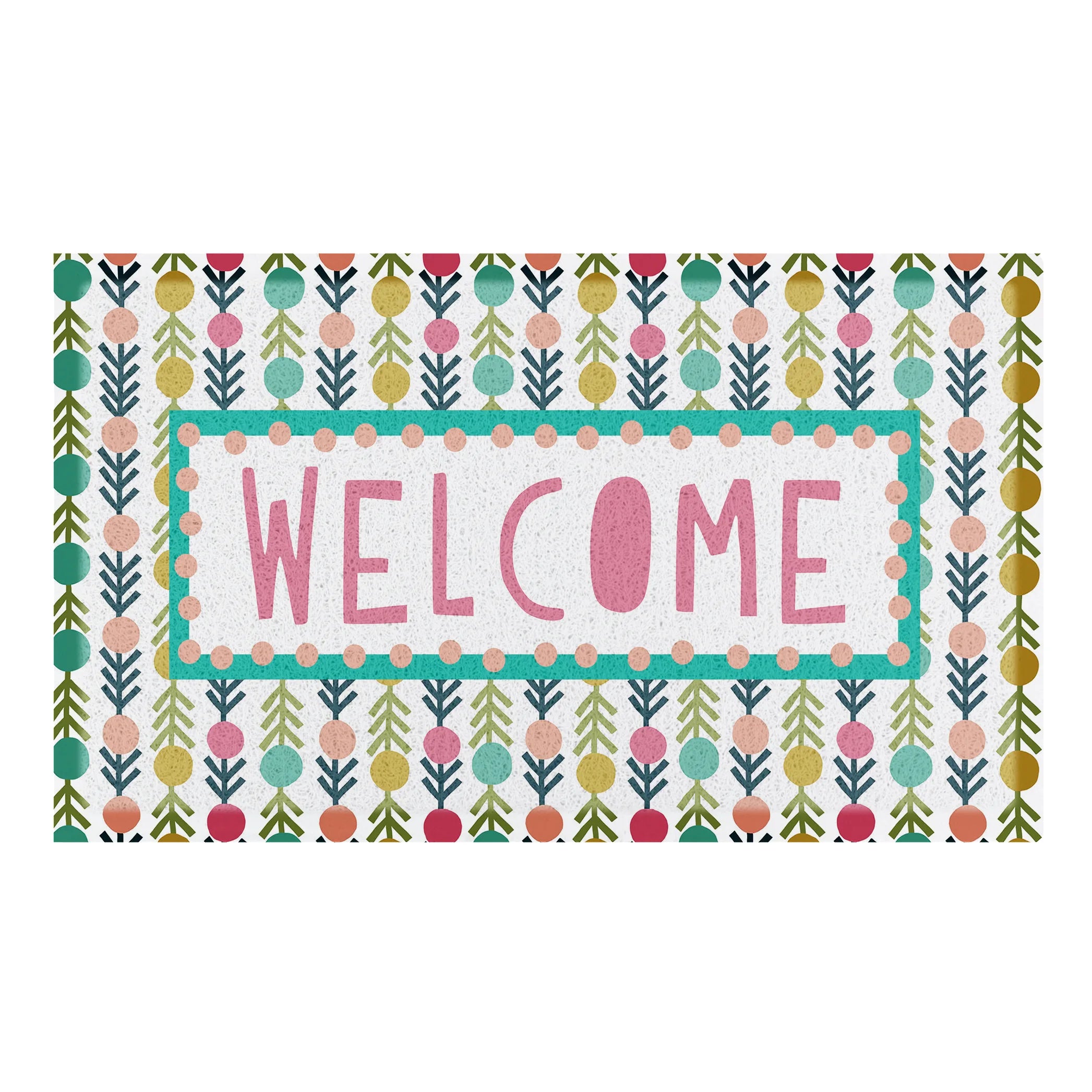 Welcome Colourful Doormat x Anna Treliving