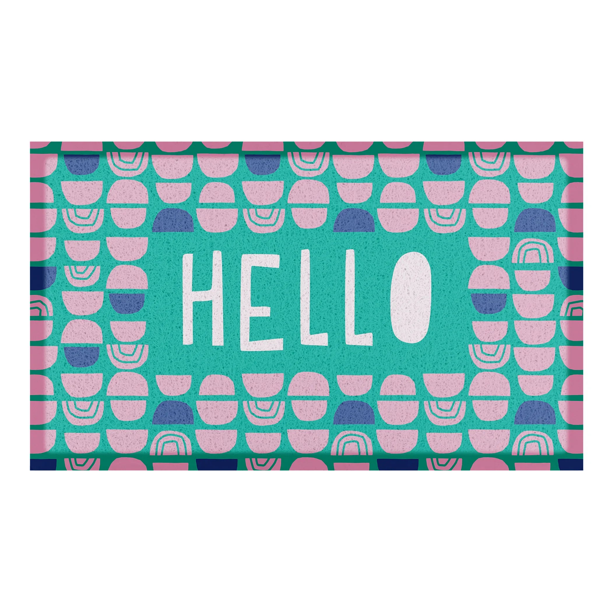 Hello Colourful Doormat x Anna Treliving