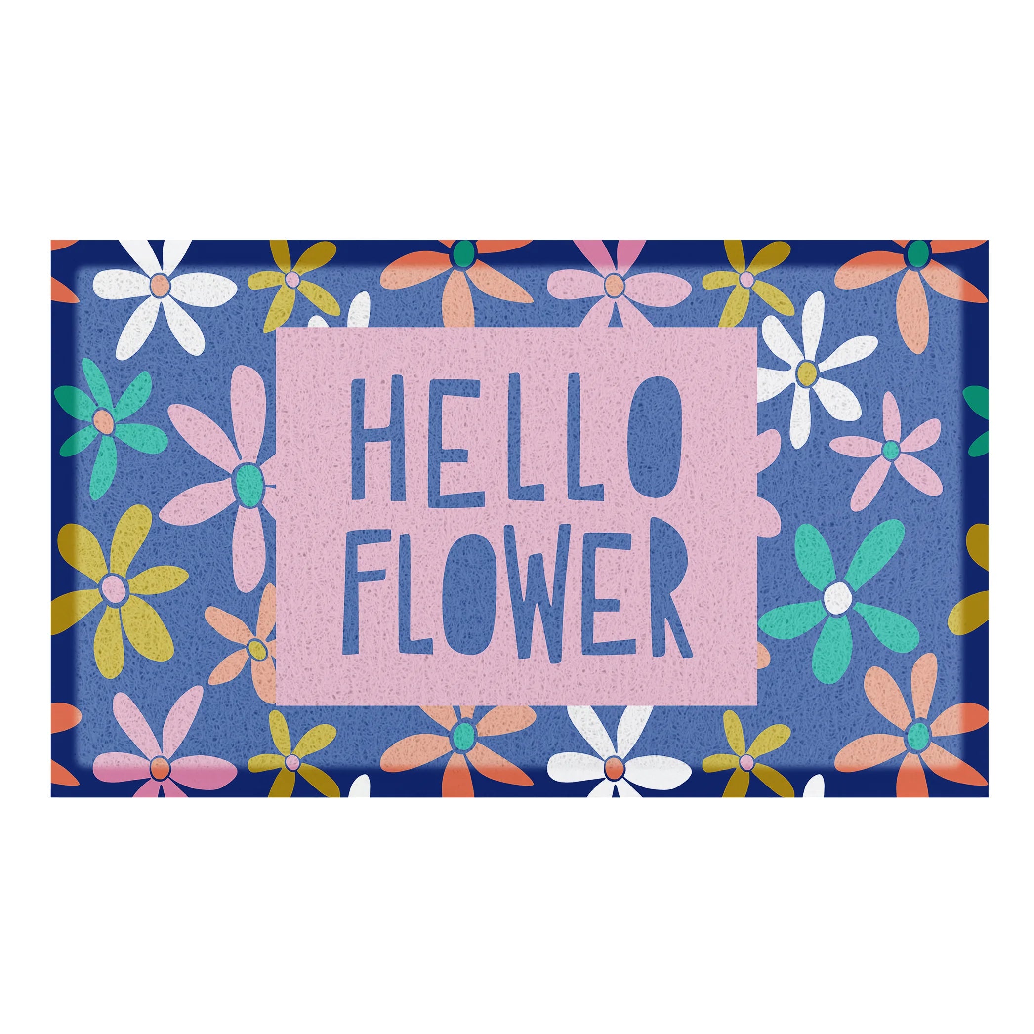 Hello Flower Doormat x Anna Treliving