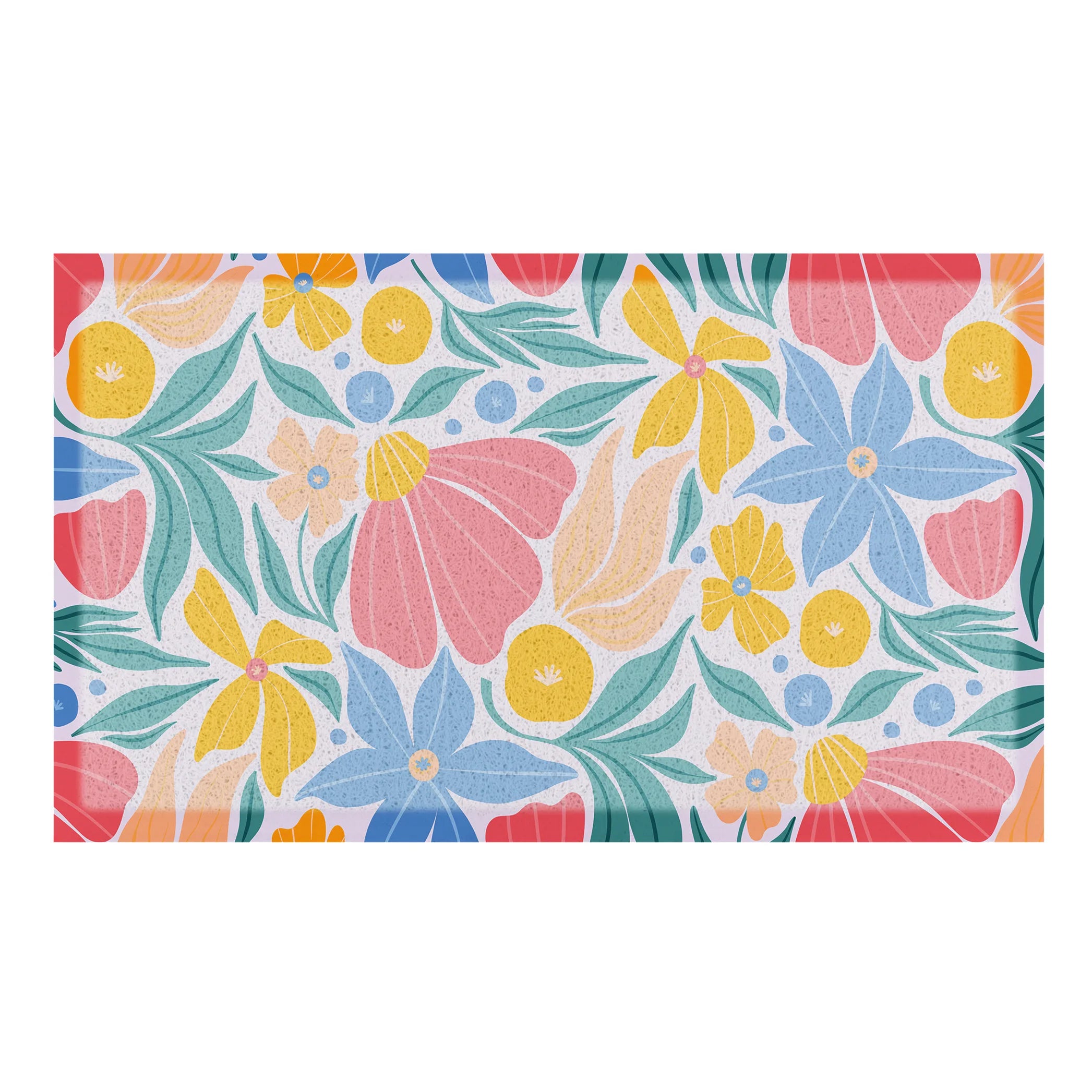 Colourful Forest Vibrations Doormat x Melissa Donne