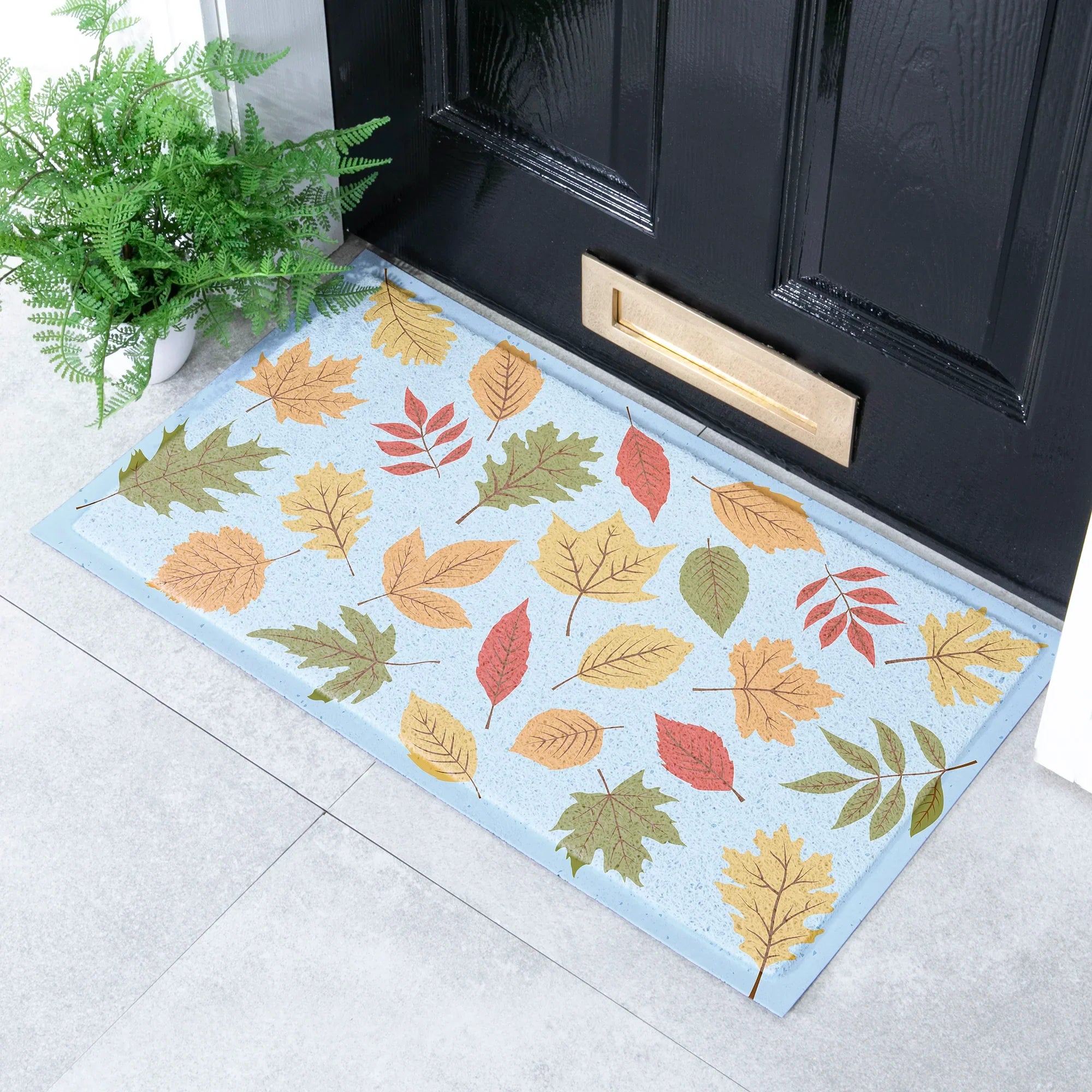 Autumn Color Leaves Doormat