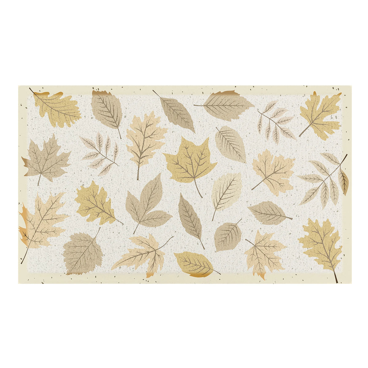 Autumn Neutral Leaves Doormat (70 x 40cm)