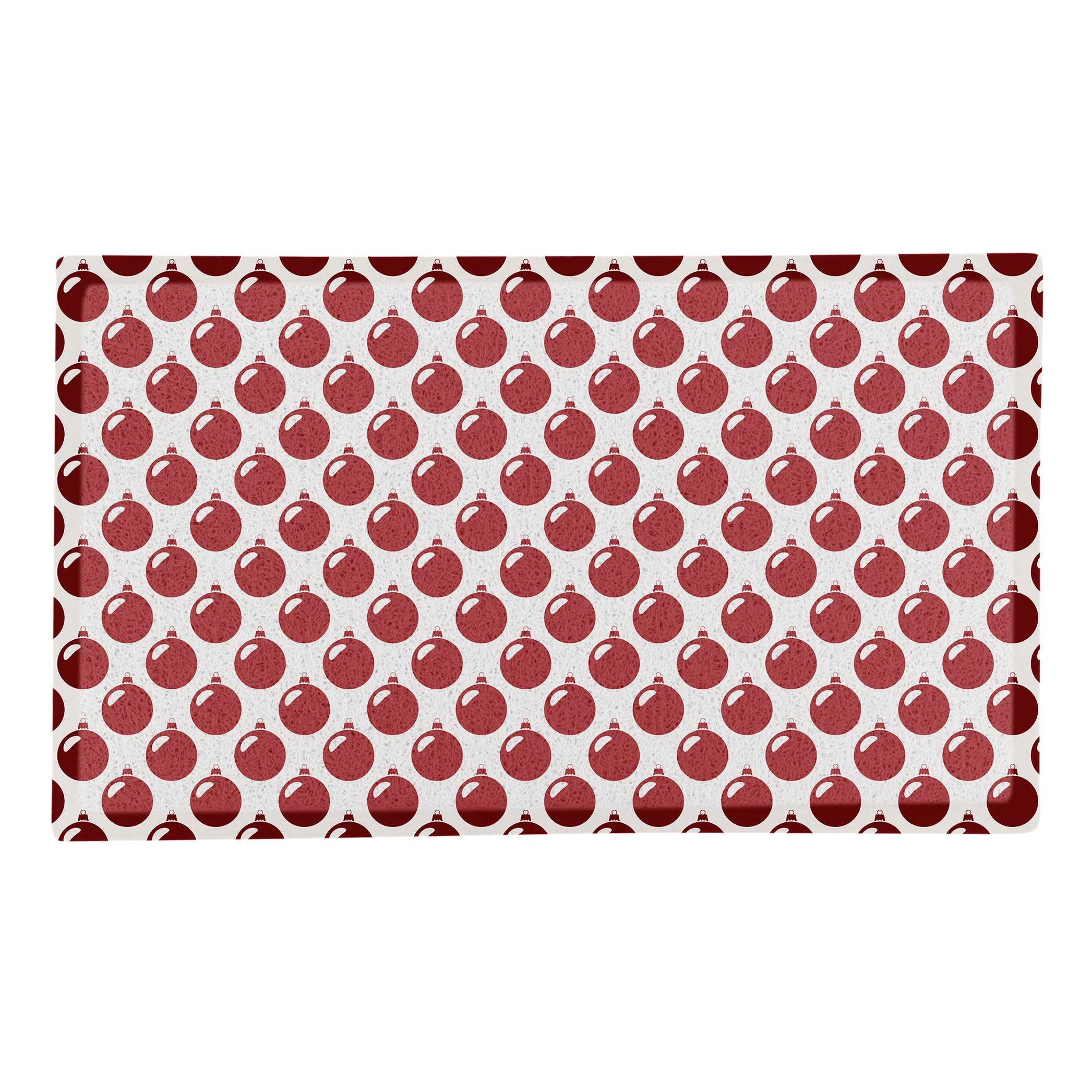 Bauble Pattern Doormat