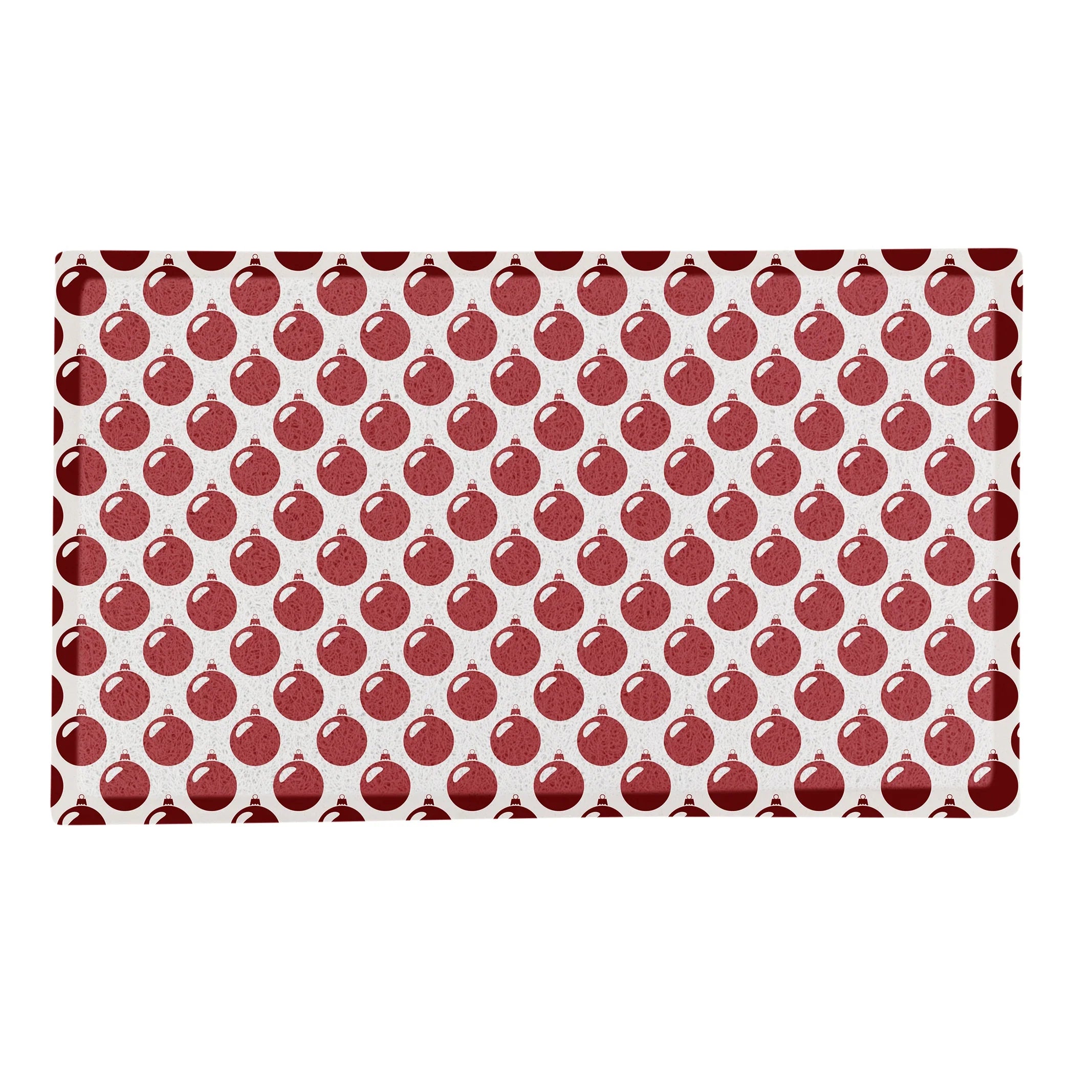 Bauble Pattern Doormat