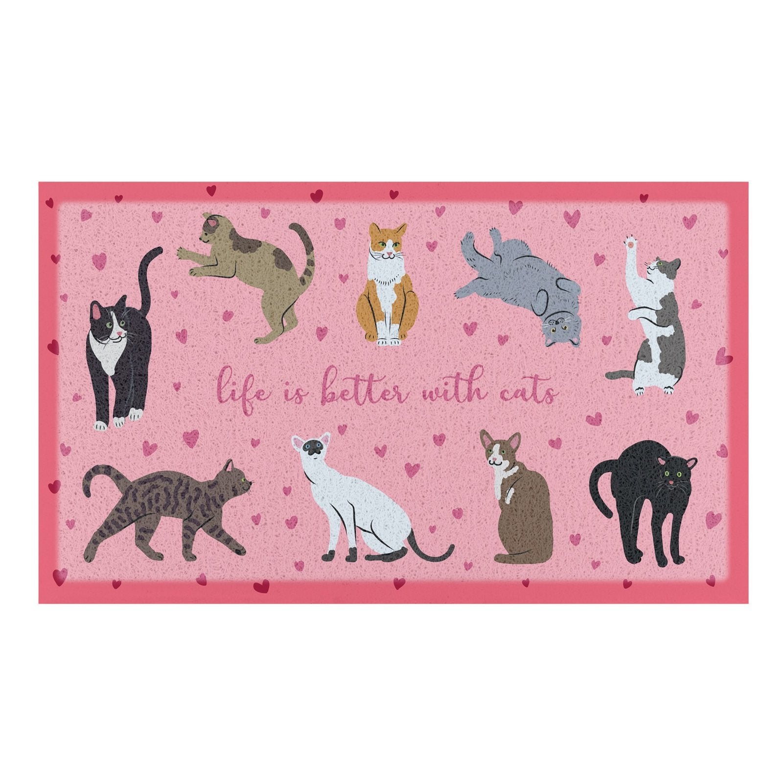 Life Is Better With Cats Doormat