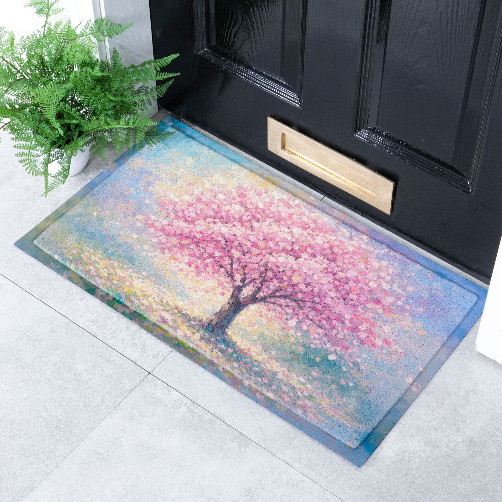 Blossom Tree Outdoor Doormat