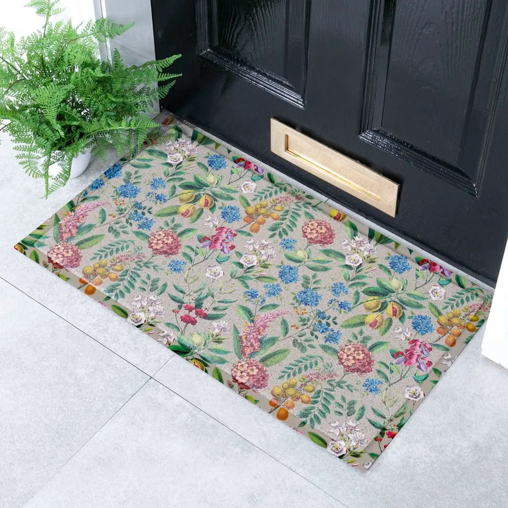Bold Floral Indoor & Outdoor Doormat