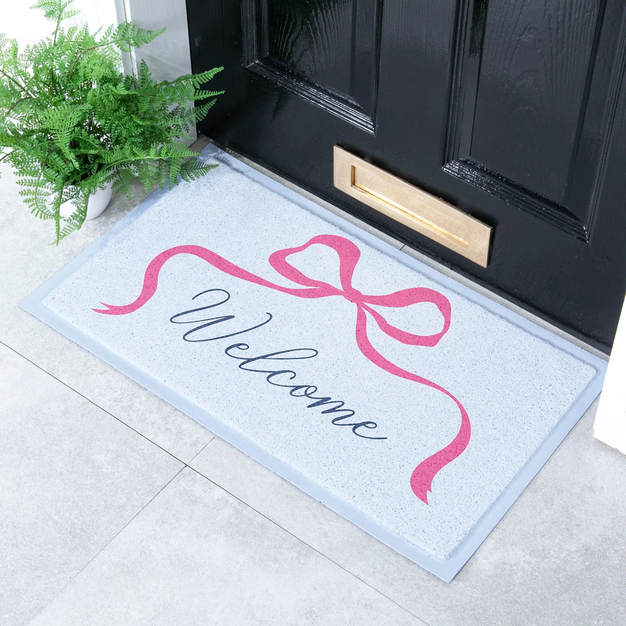 Welcome Bow Doormat
