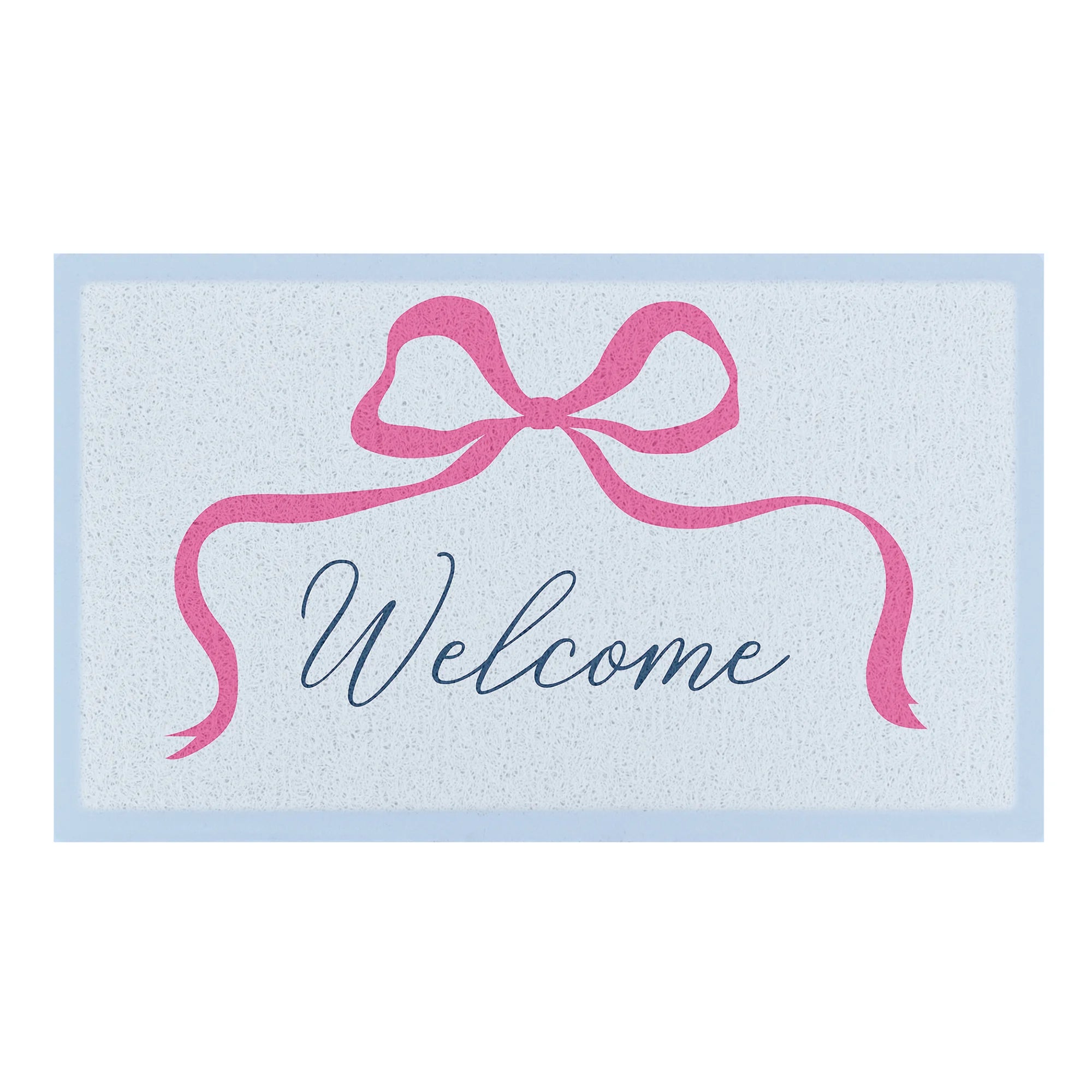 Welcome Bow Doormat (70 x 40cm)