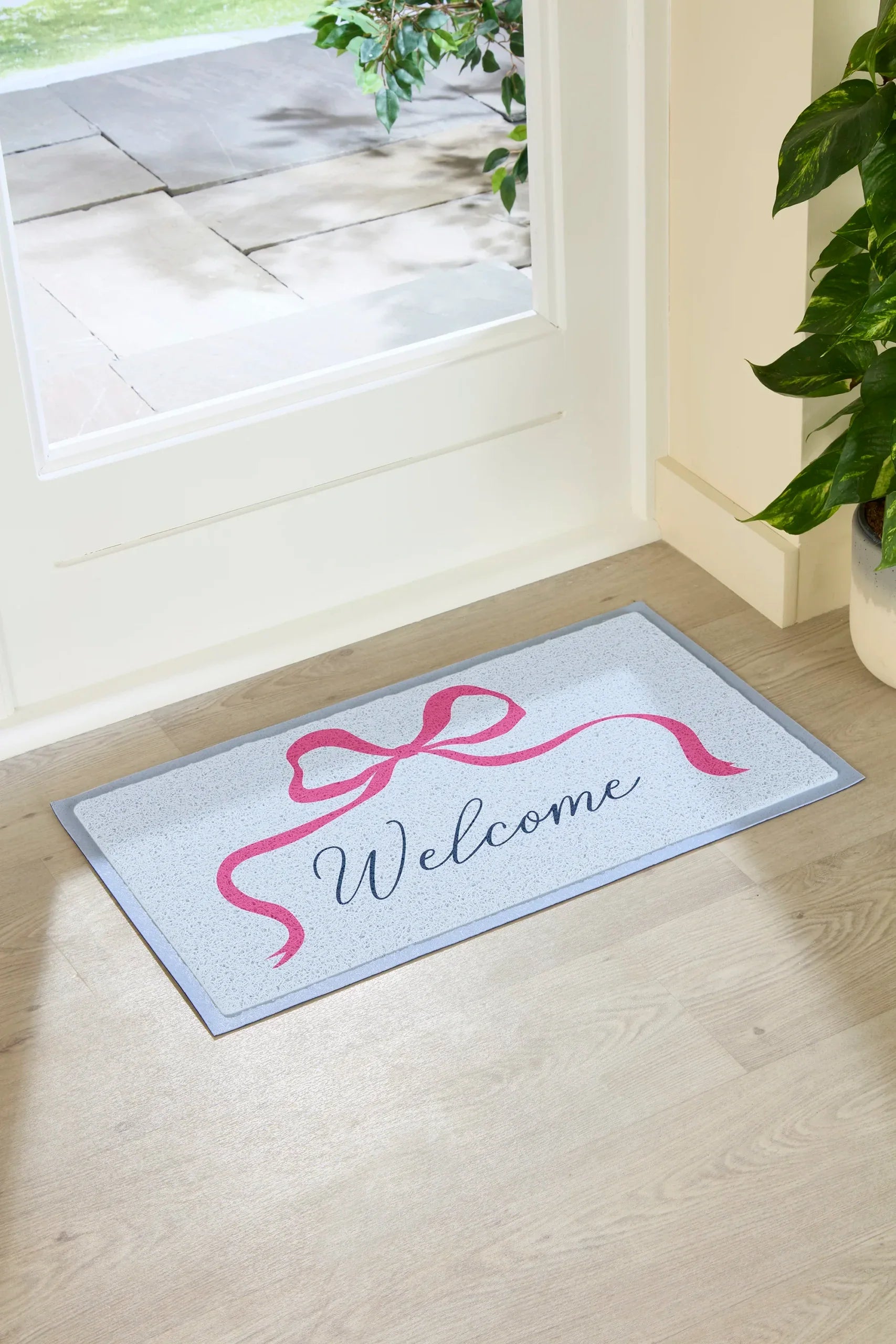 Welcome Bow Doormat