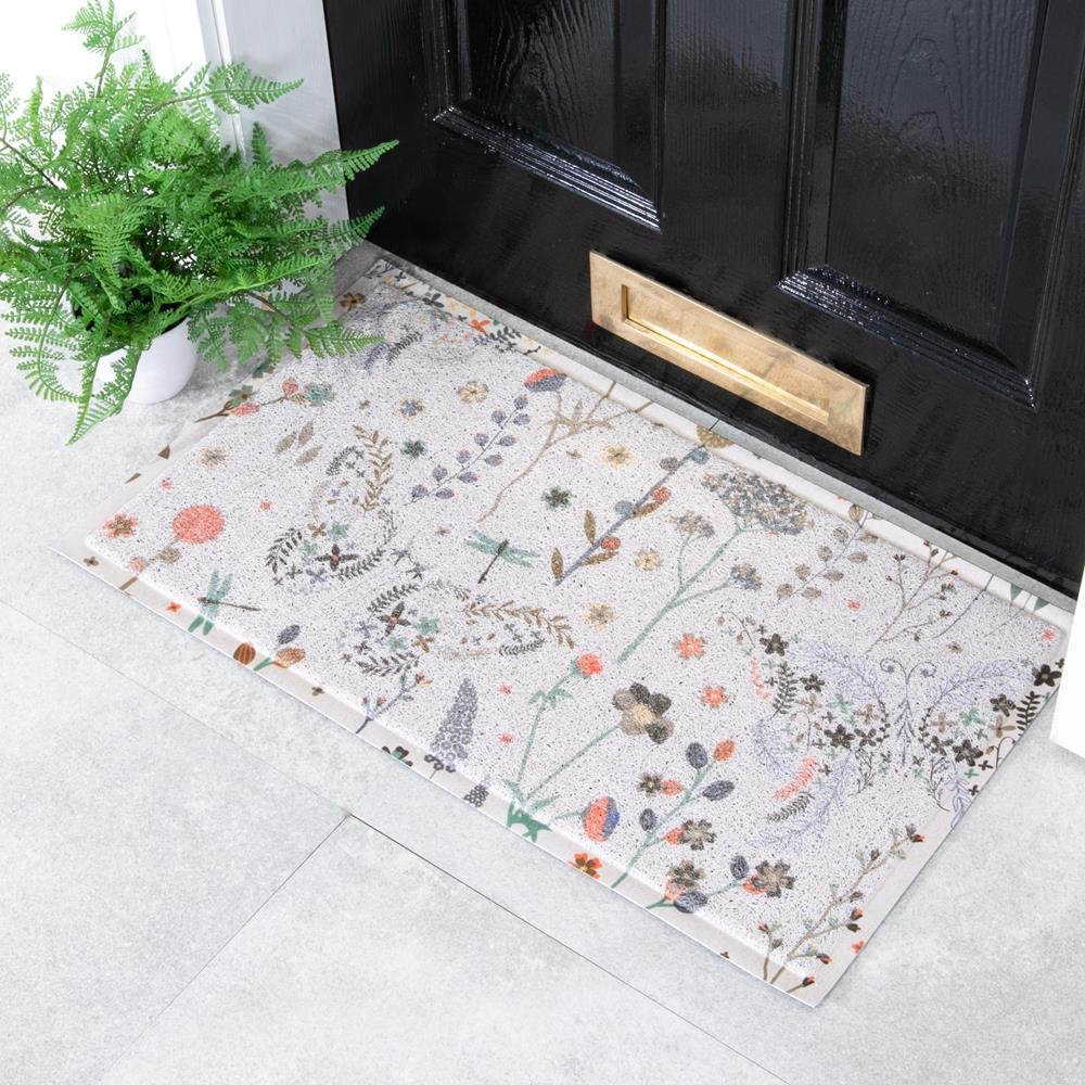 Butterfly Floral Doormat
