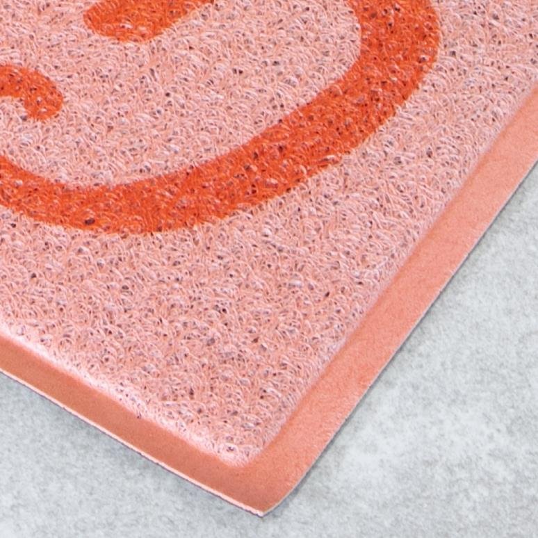 Pink Come in Go Away Doormat