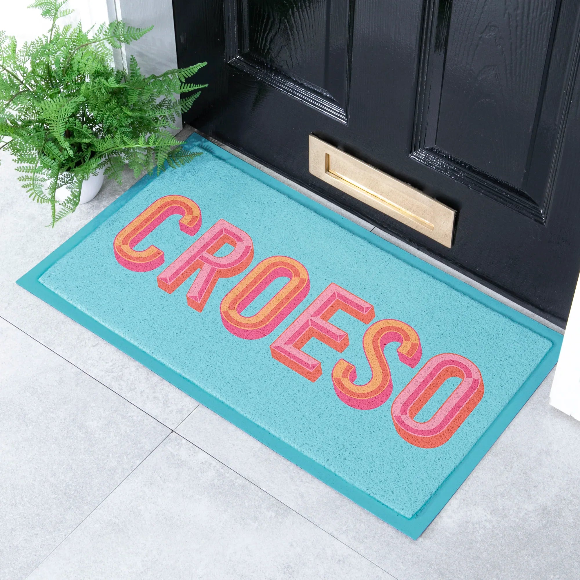 Croeso Doormat