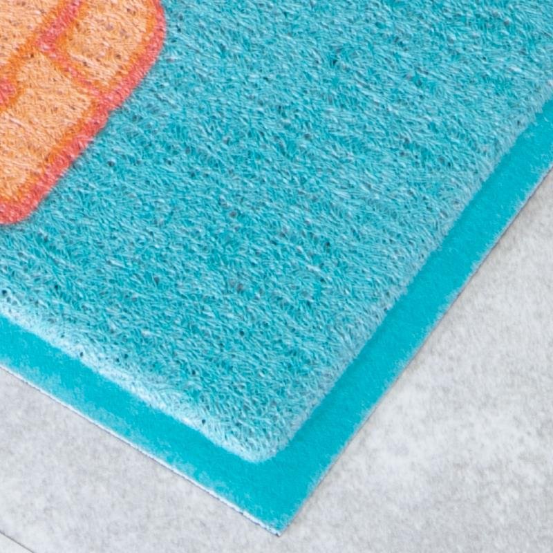 Blue Ding Dong Doormat